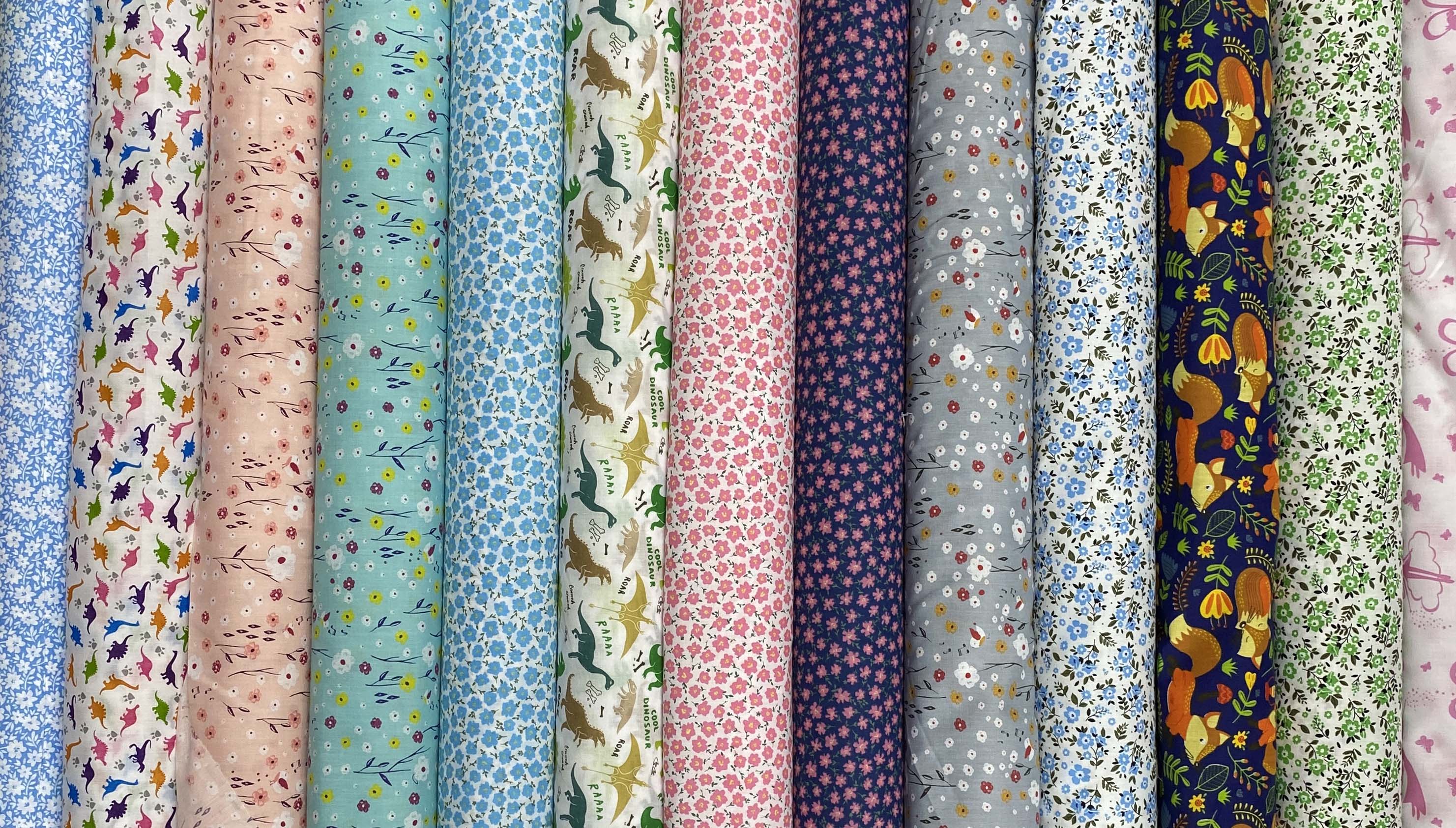 The pleasure of wearing printed fine cottons