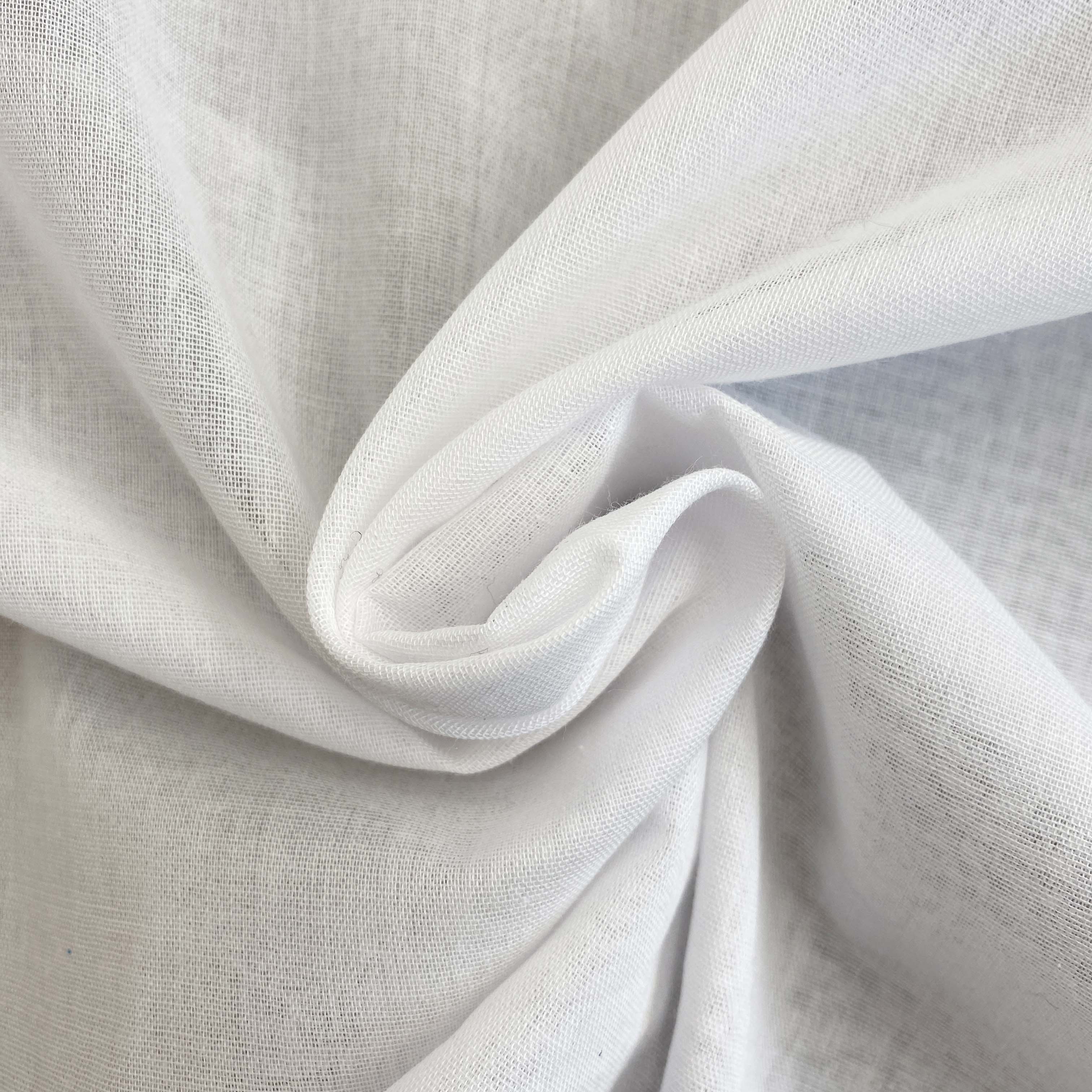 Iron on Lightweight White Interfacing