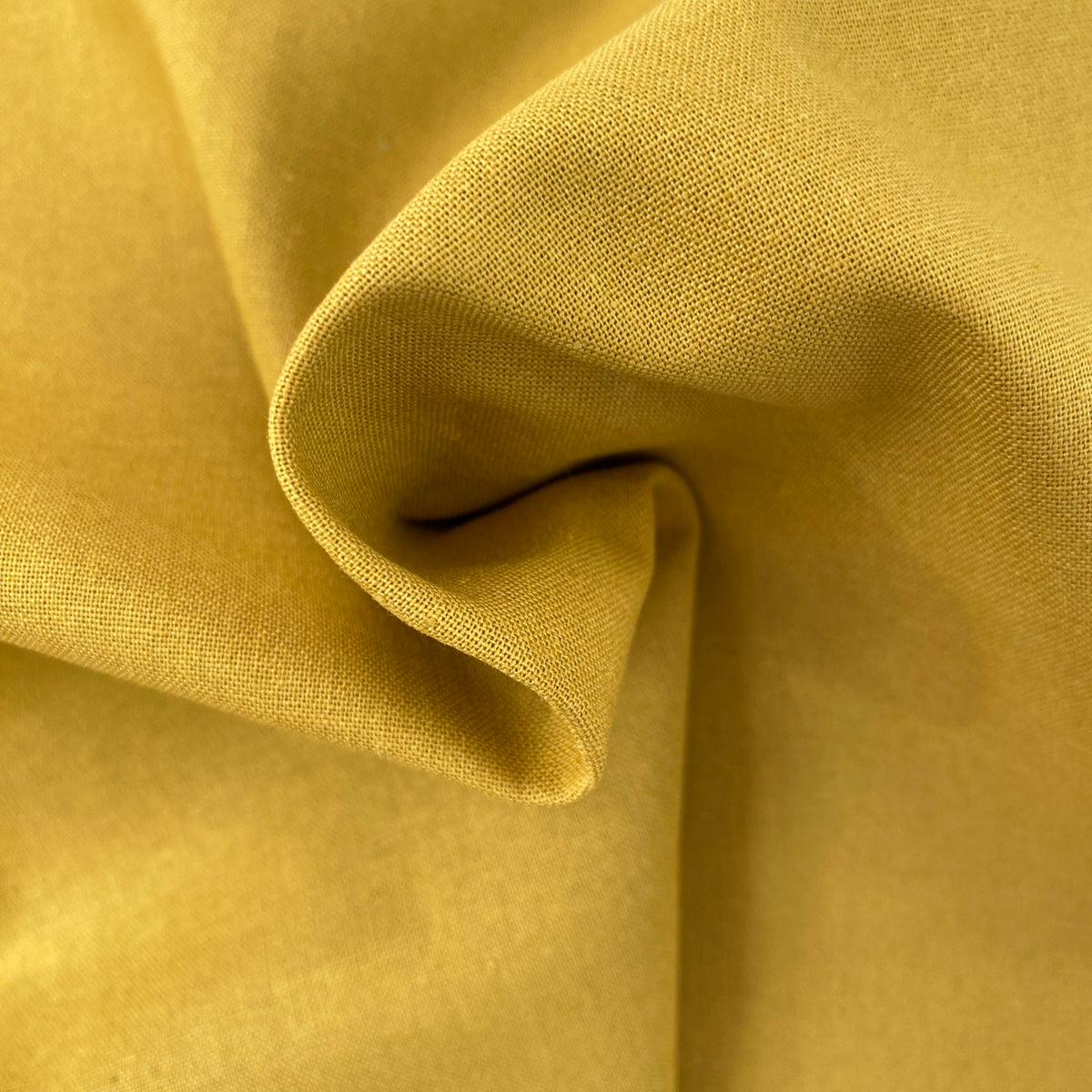 Plain Dyed Cotton - Mustard