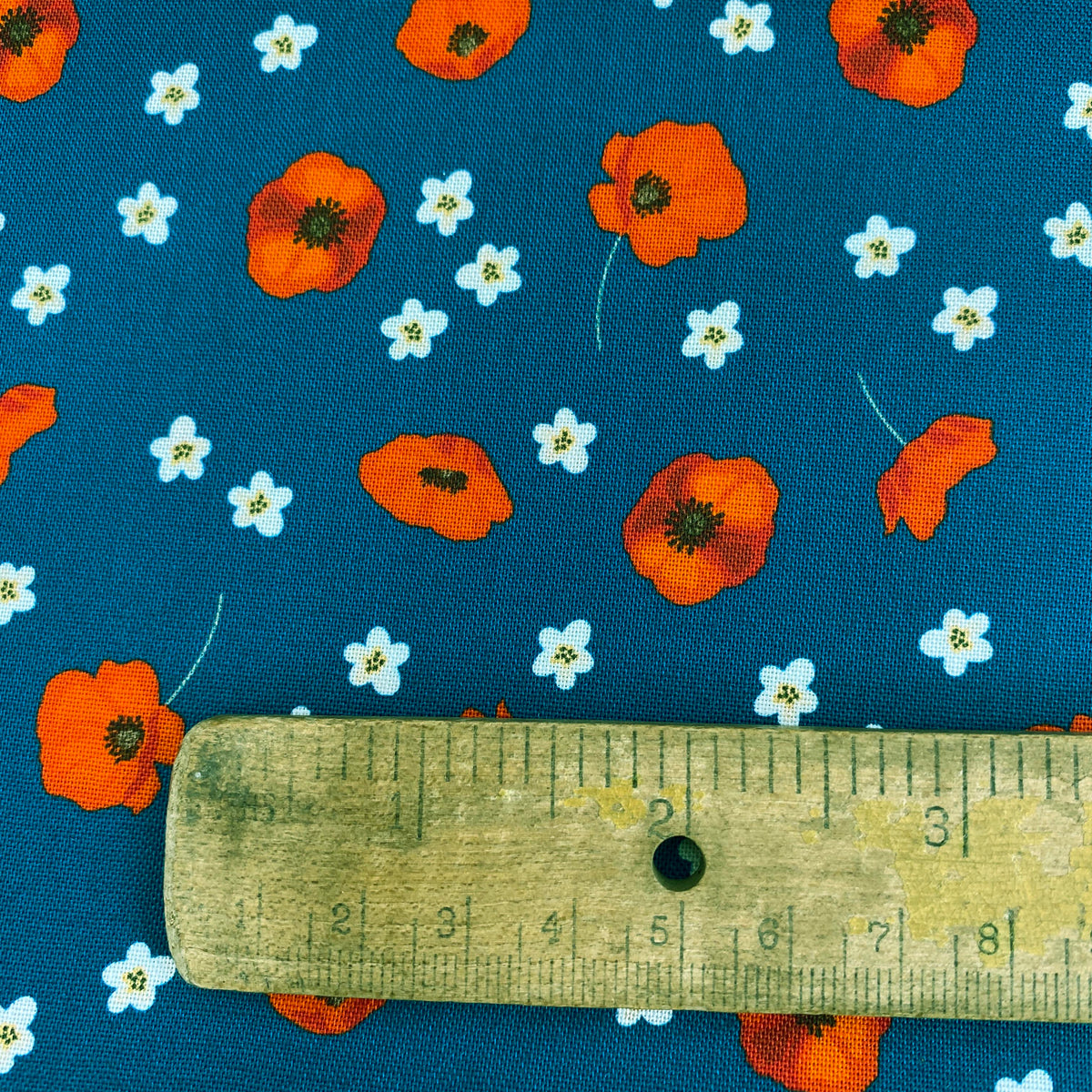 Silent Solace Poppy - Cotton