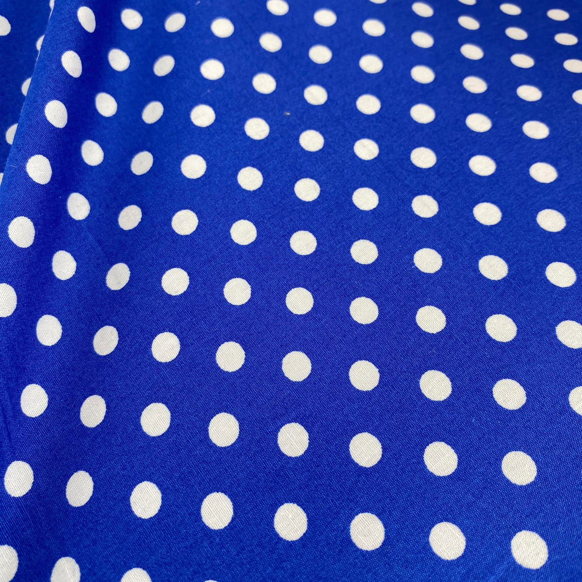 Polka Dots Large Royal Blue