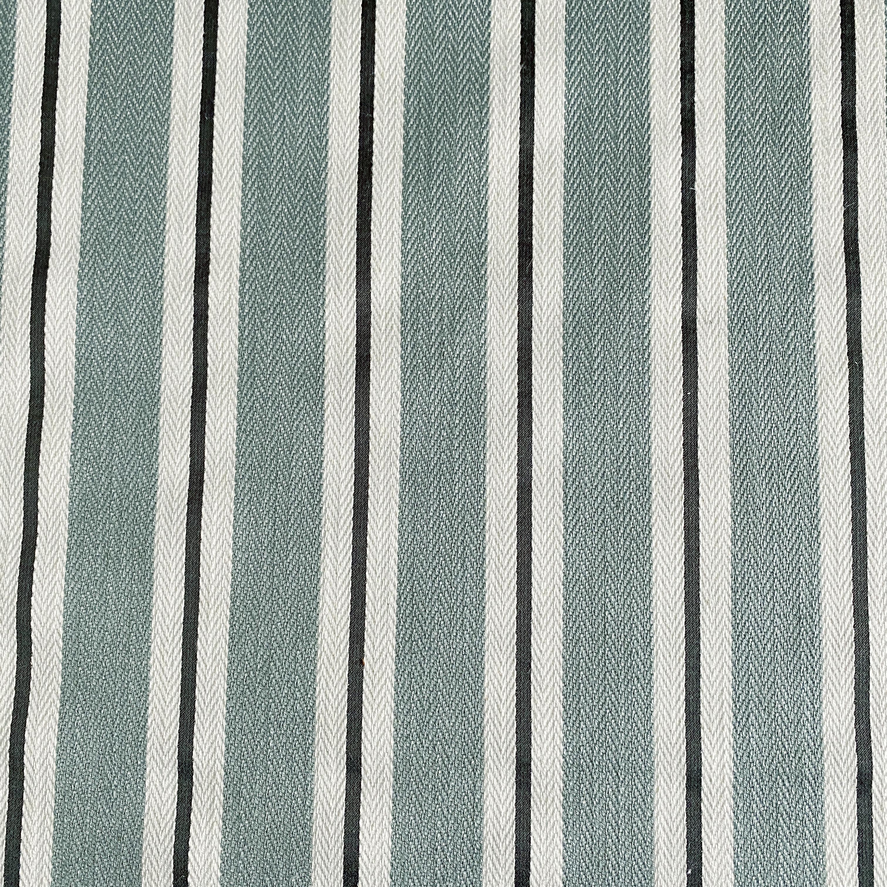 Sea Mist Beach Stripes - 140cm x 110cm