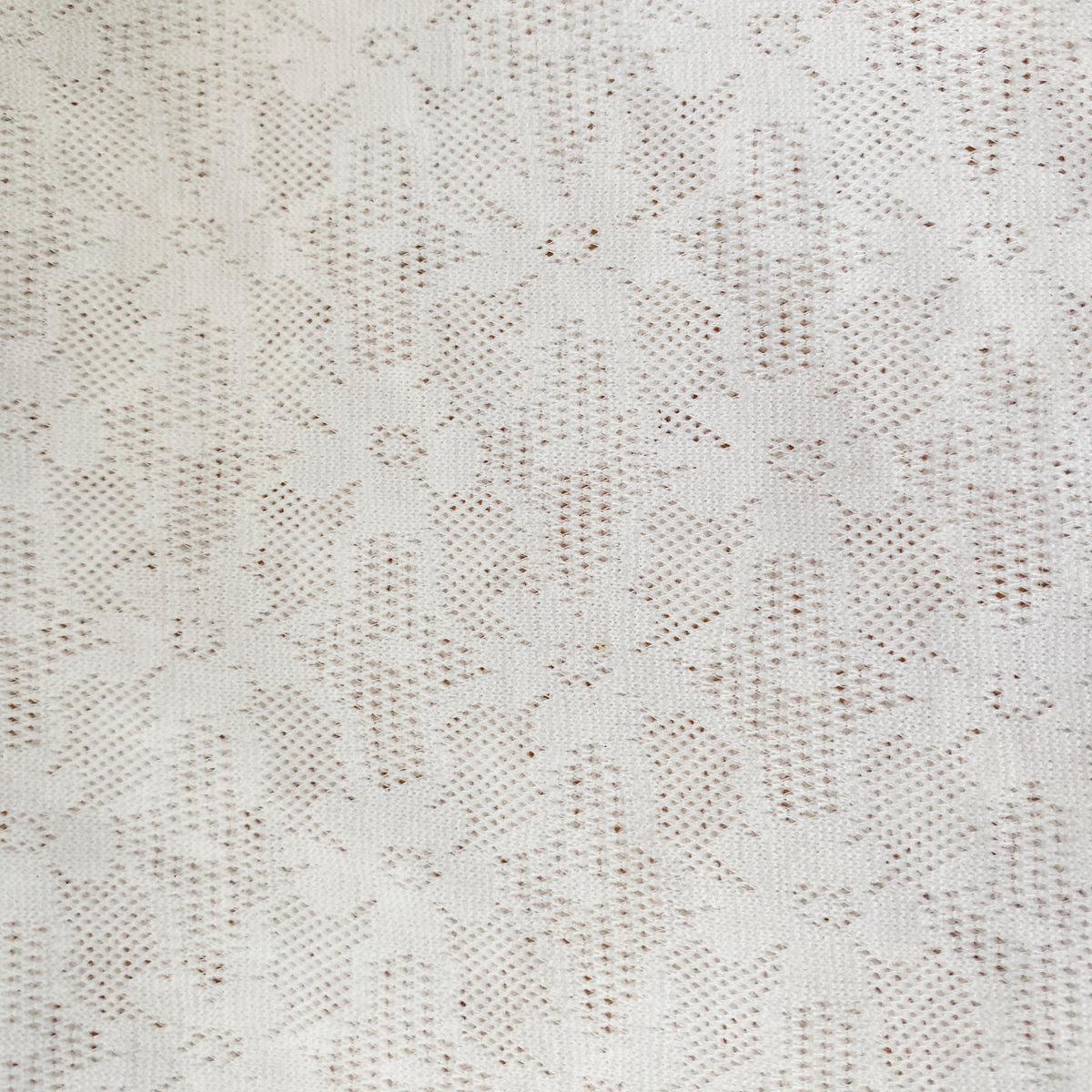Stretch Lightweight Tubular Jersey Mix Floral - White