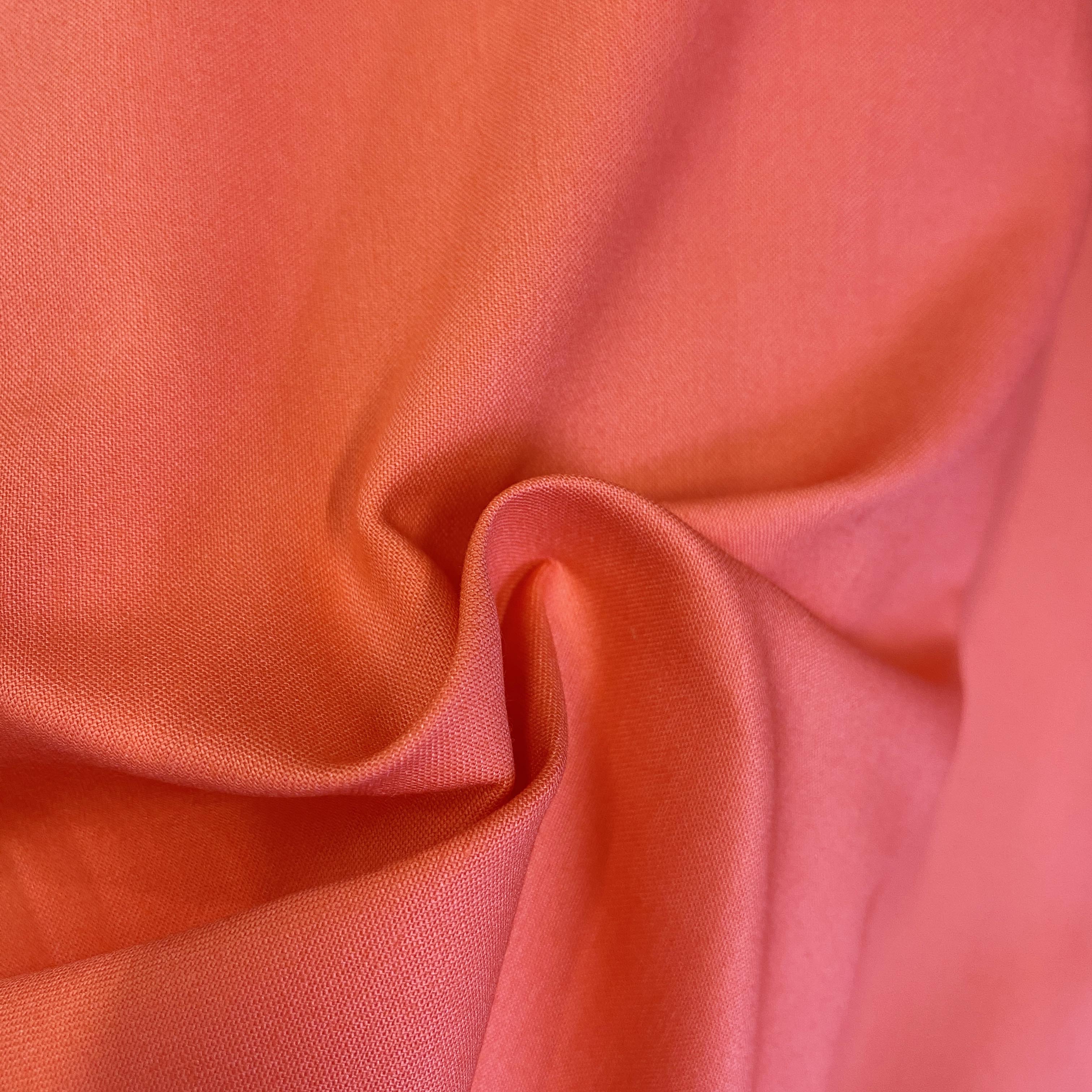 Coral Cotton Spandex Mix
