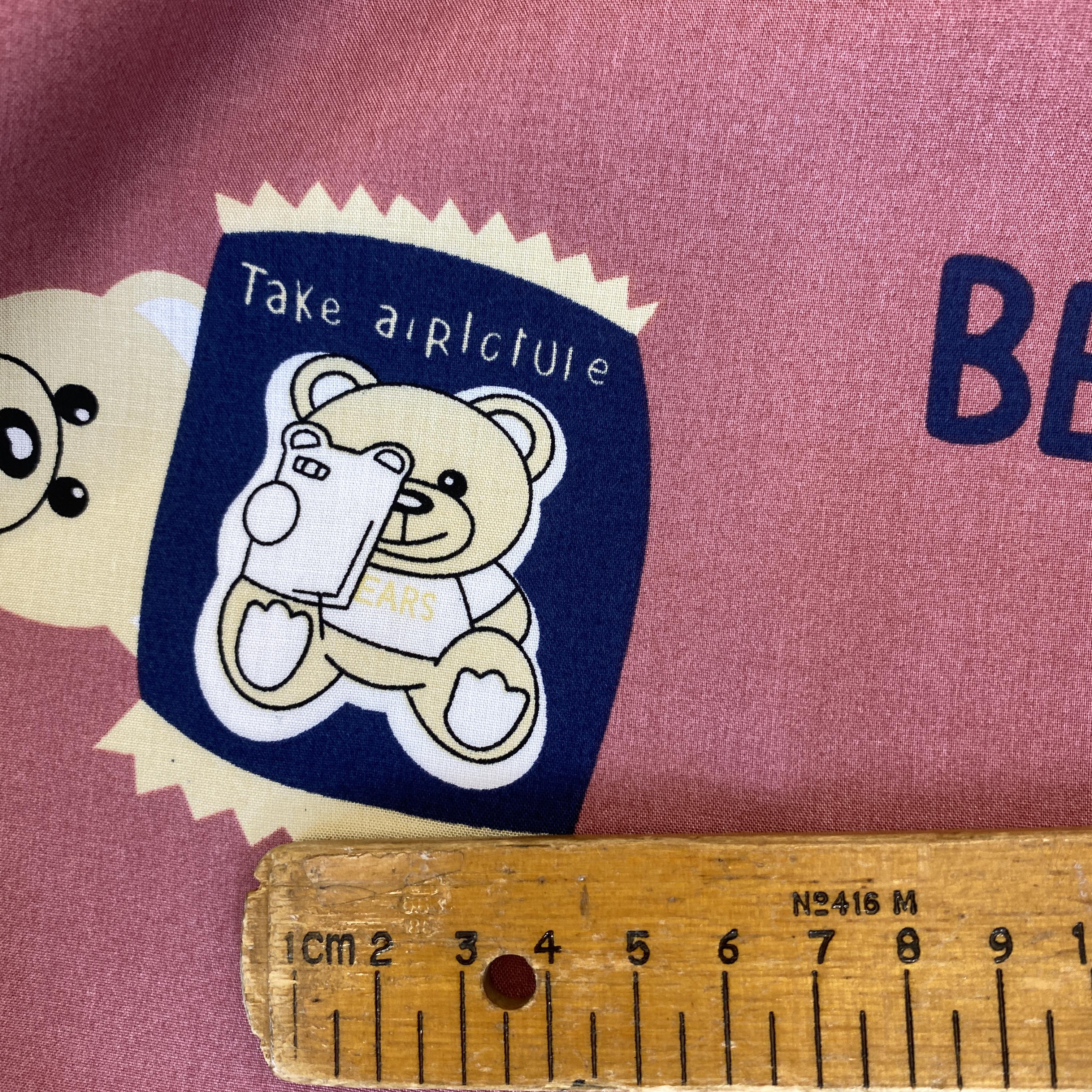 Phone Bears on Dark Pink