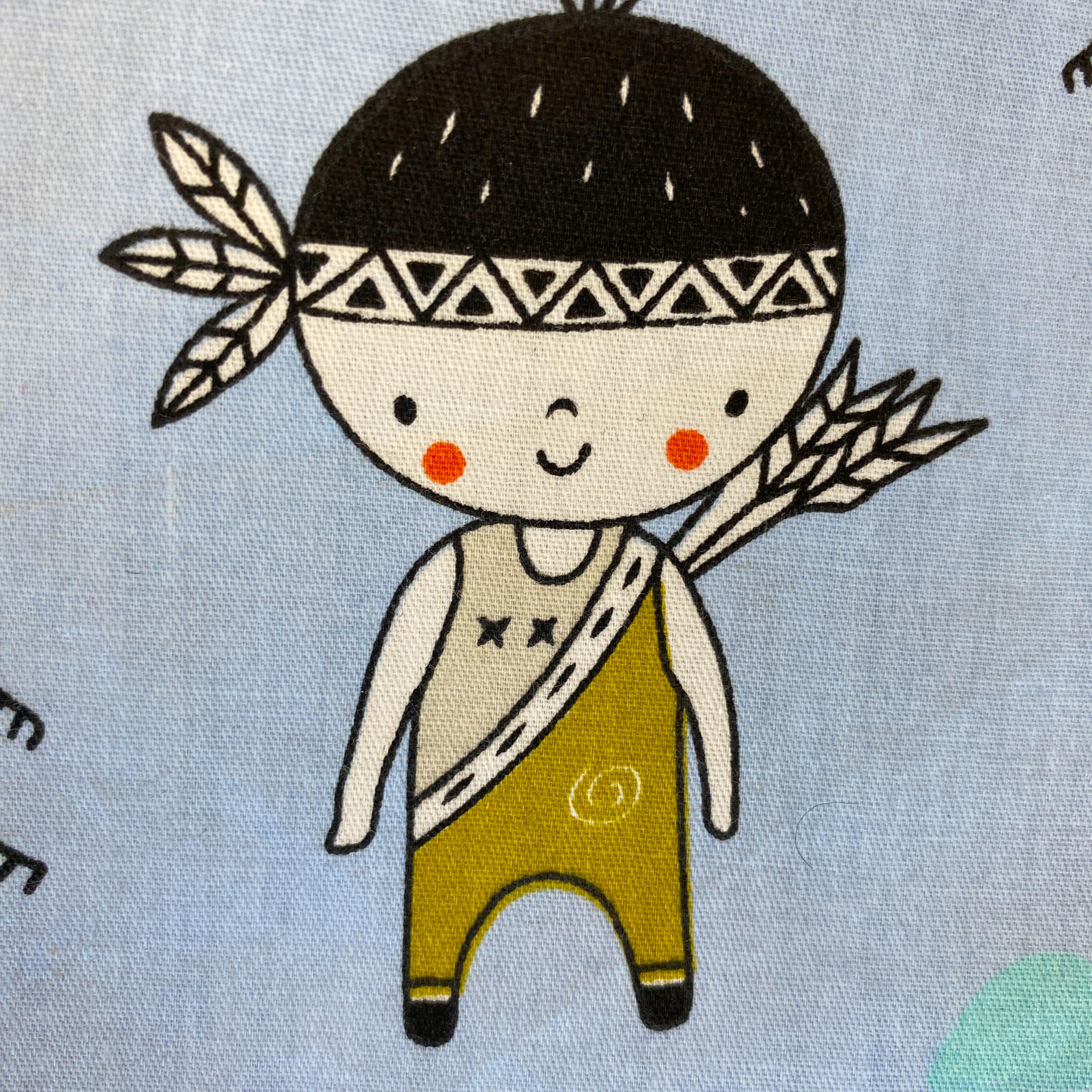 Indians and Bear Blue