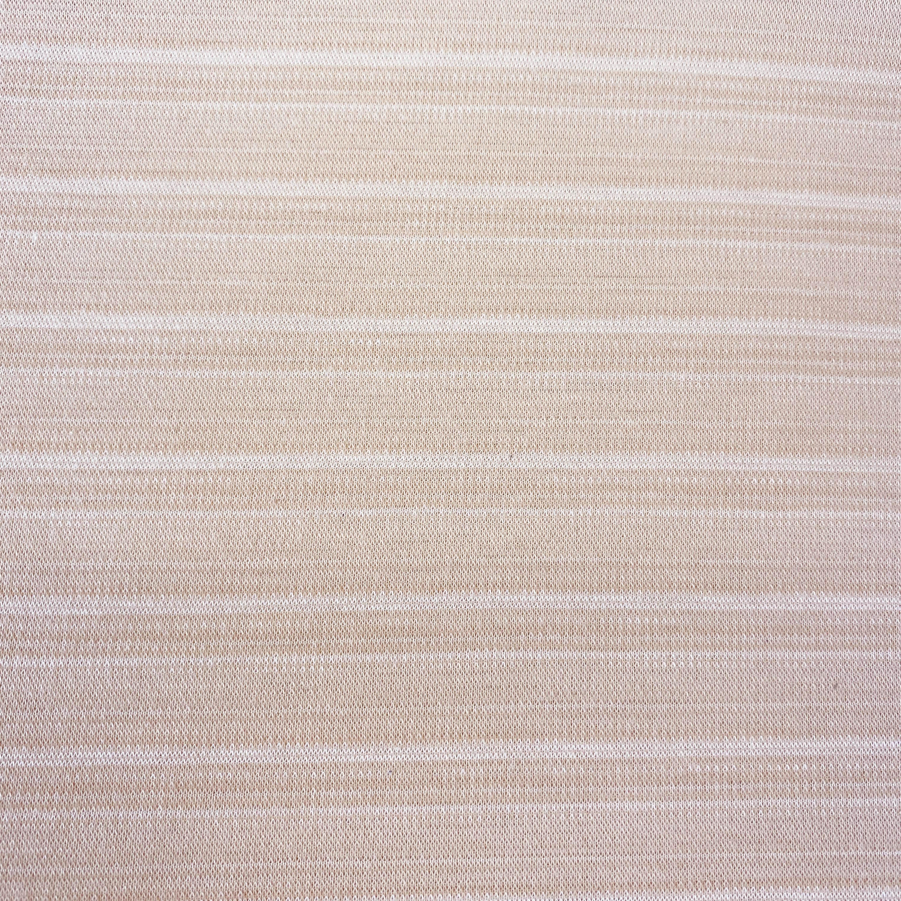 Nude Pink Stripe Jersey