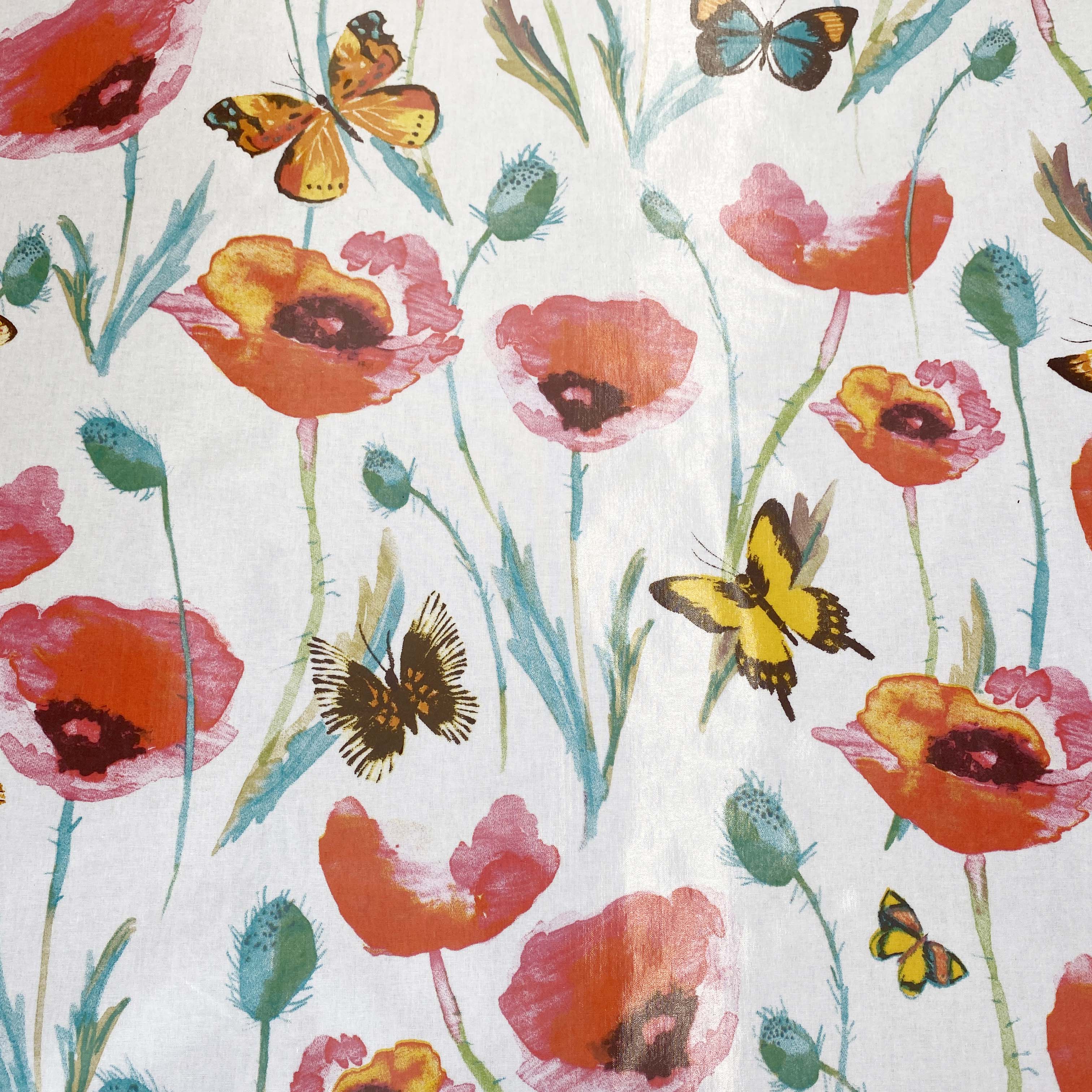 Butterfly Garden Oilcloth