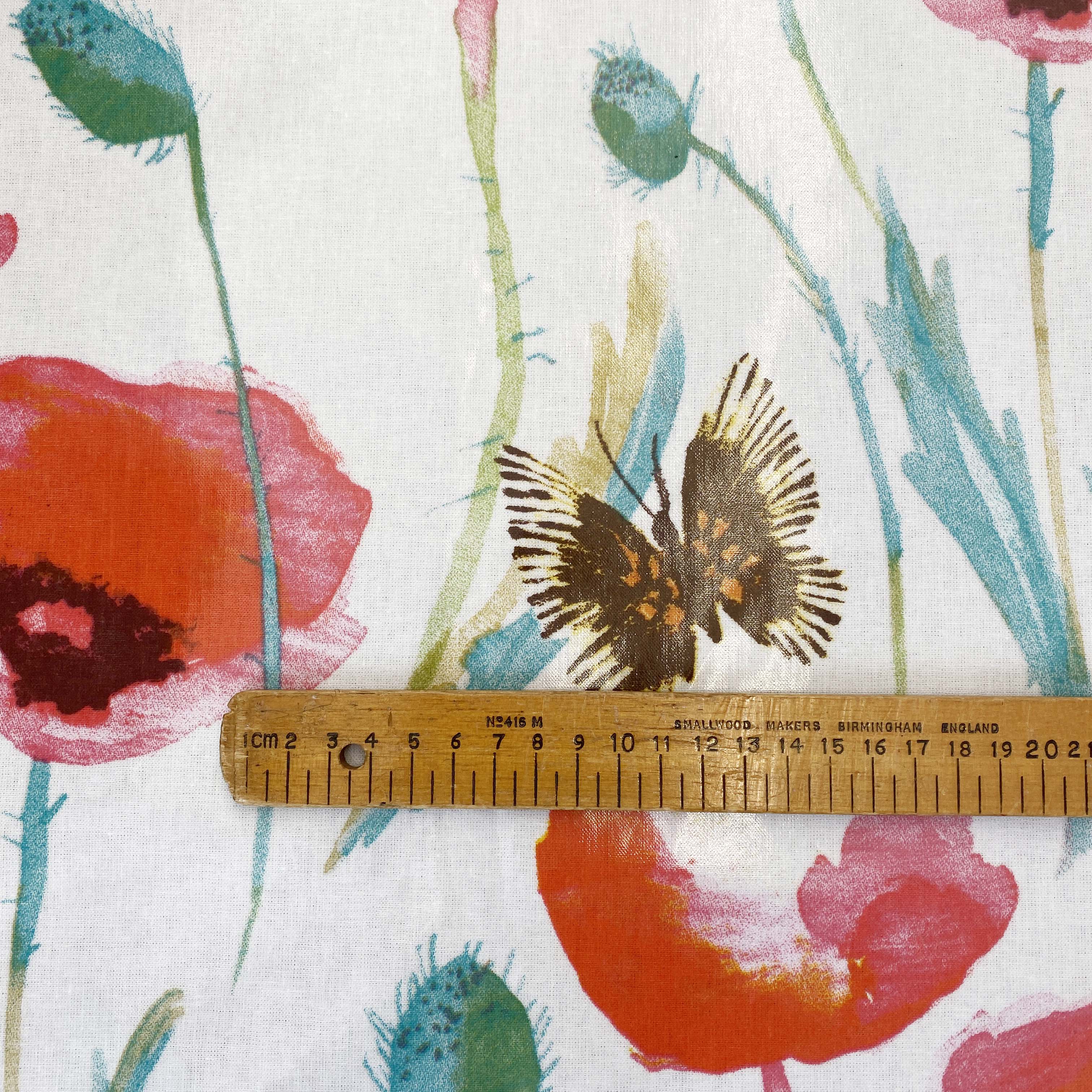 Butterfly Garden Oilcloth