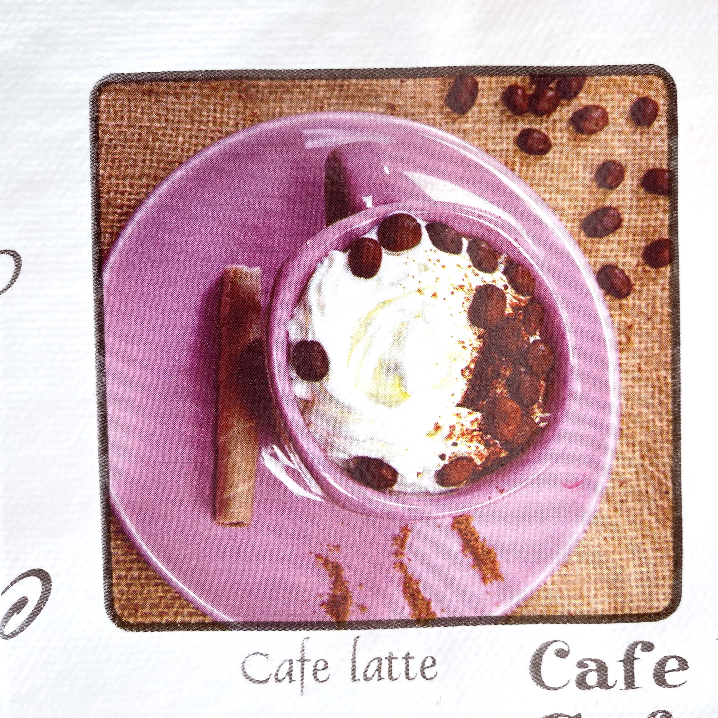 Retro Cafe - 132cm x 100cm