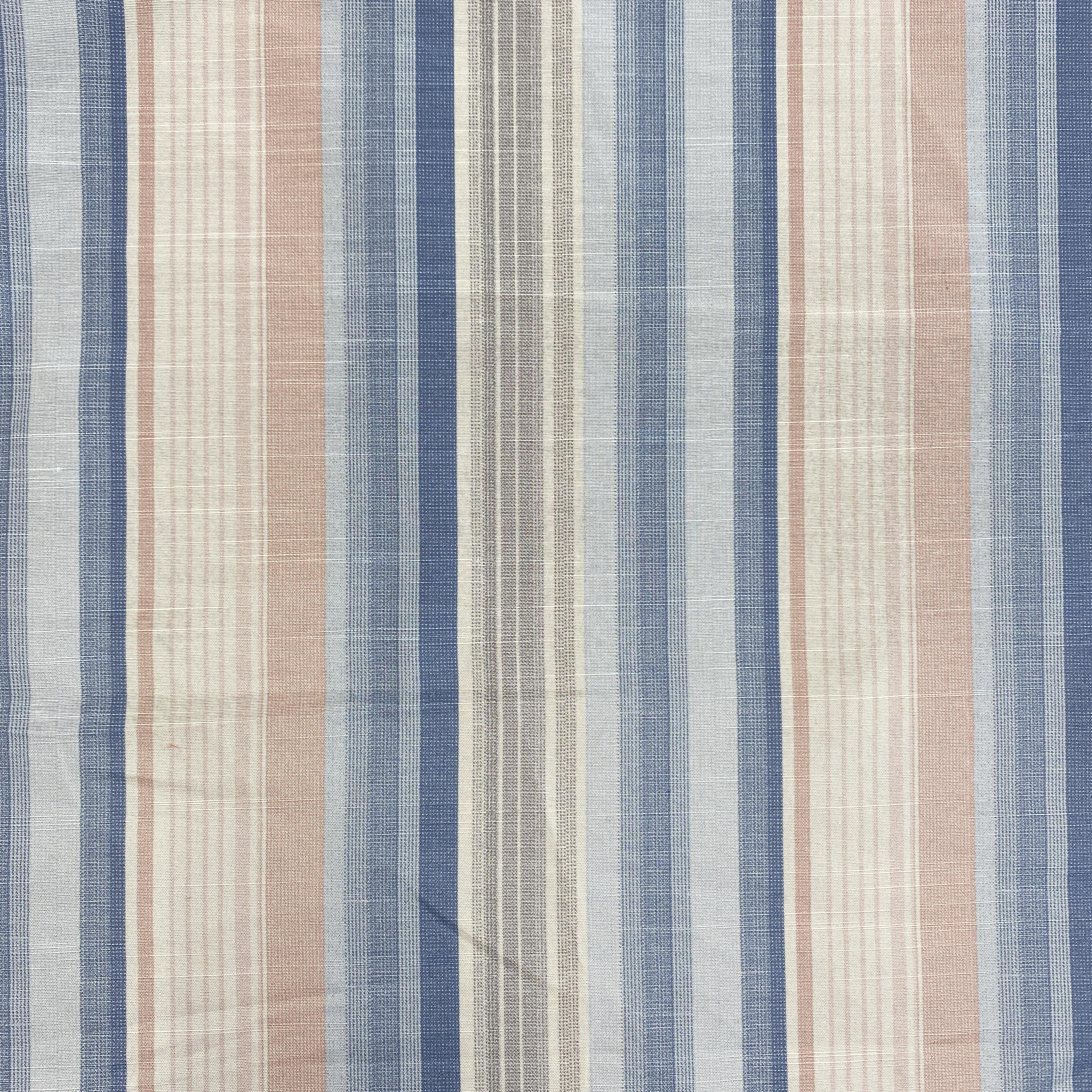 Salmon Blue Stripes