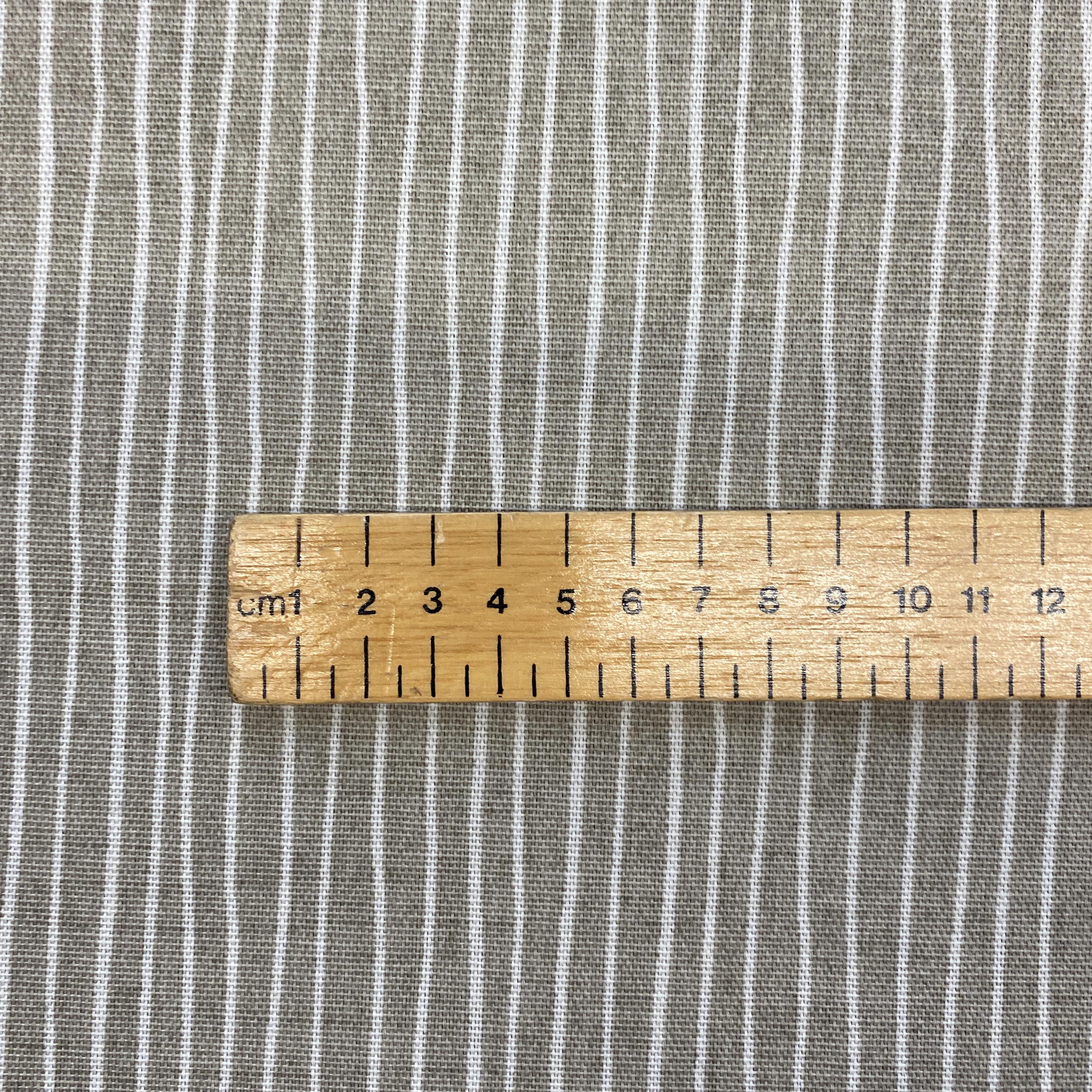 Pinstripe Stone - 139cm x 280cm