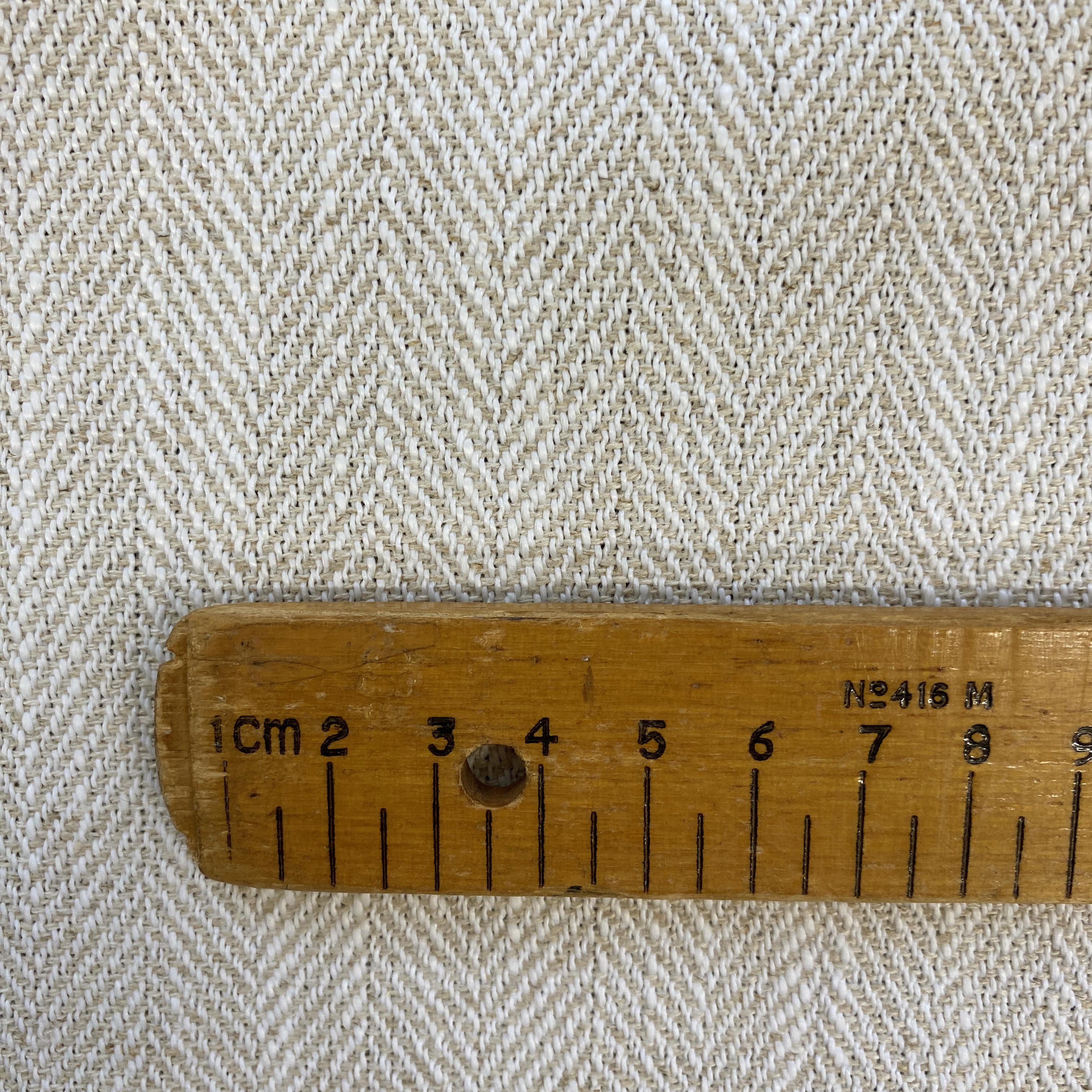 Herringbone Natural - 140cm x 270cm