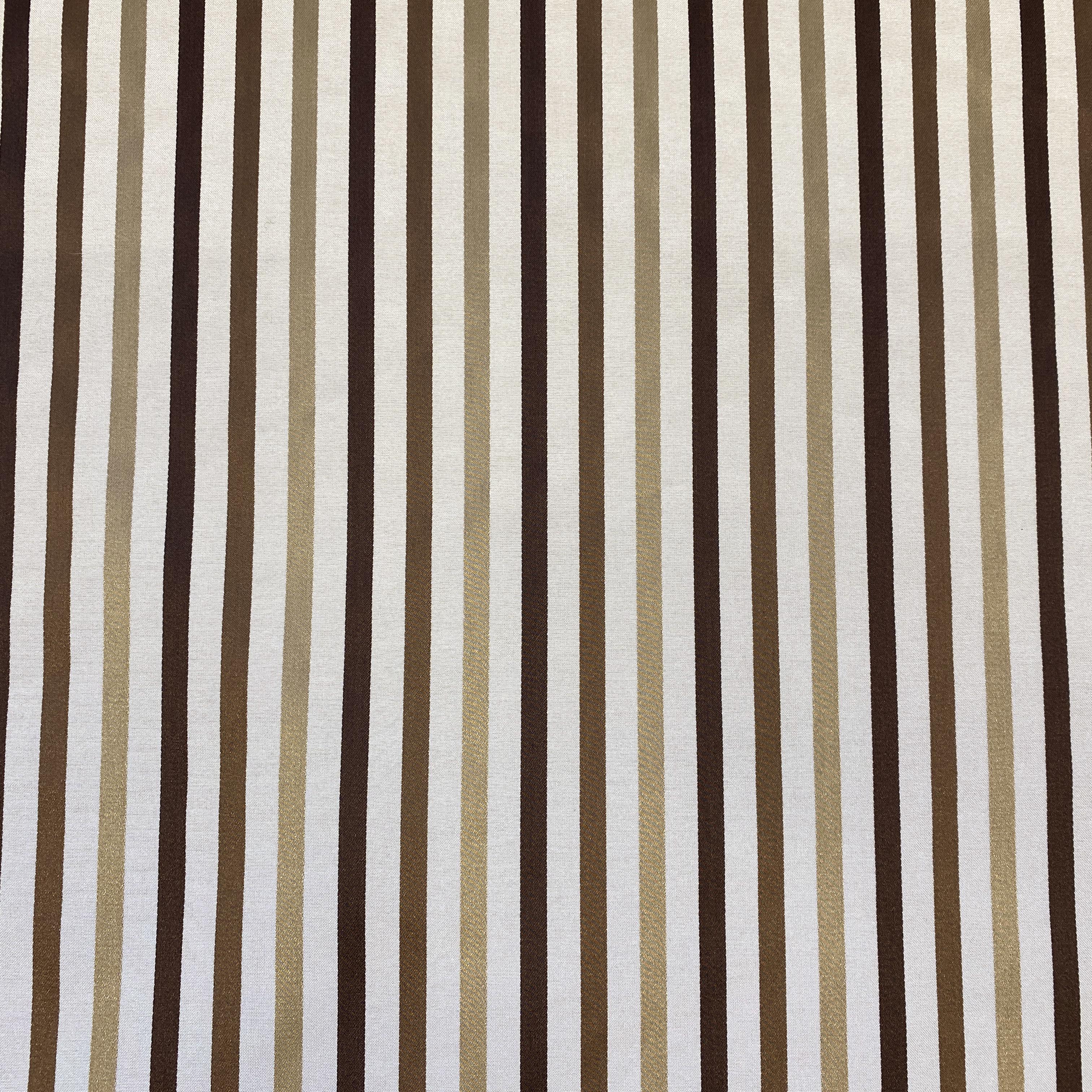 Latte Stripes - 140cm x 550cm