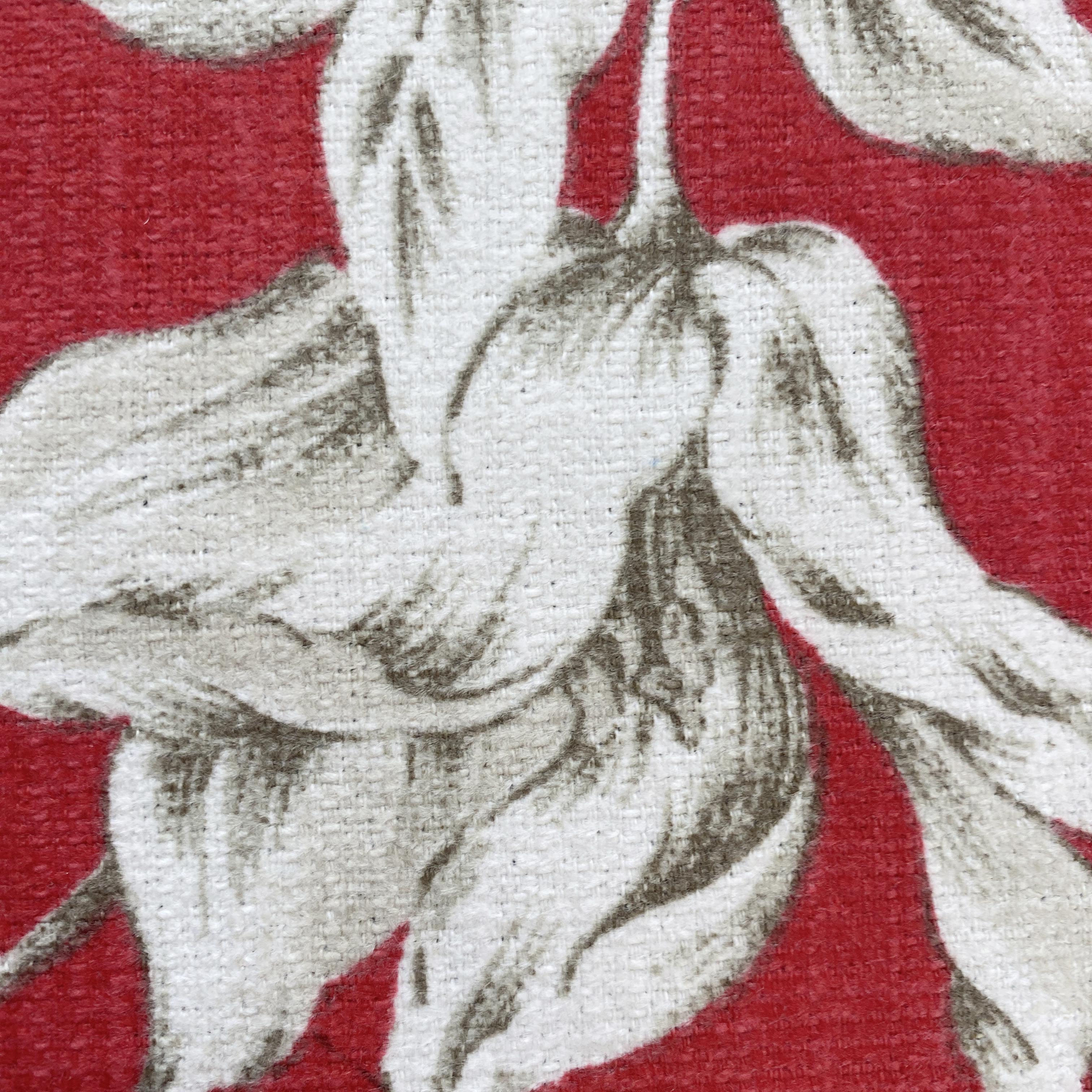 Crimson Florals - 139cm x 300cm