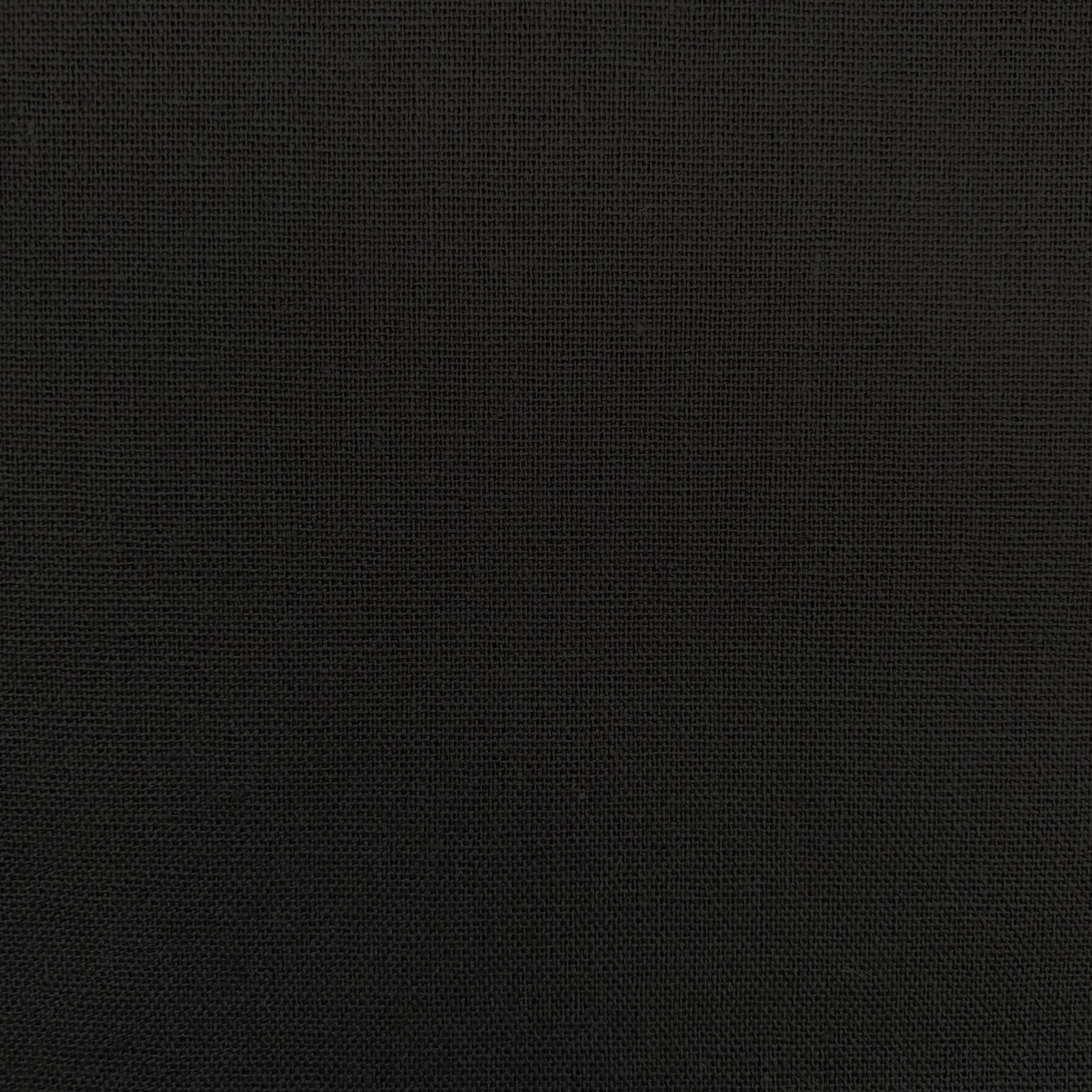 Black- Linen Viscose
