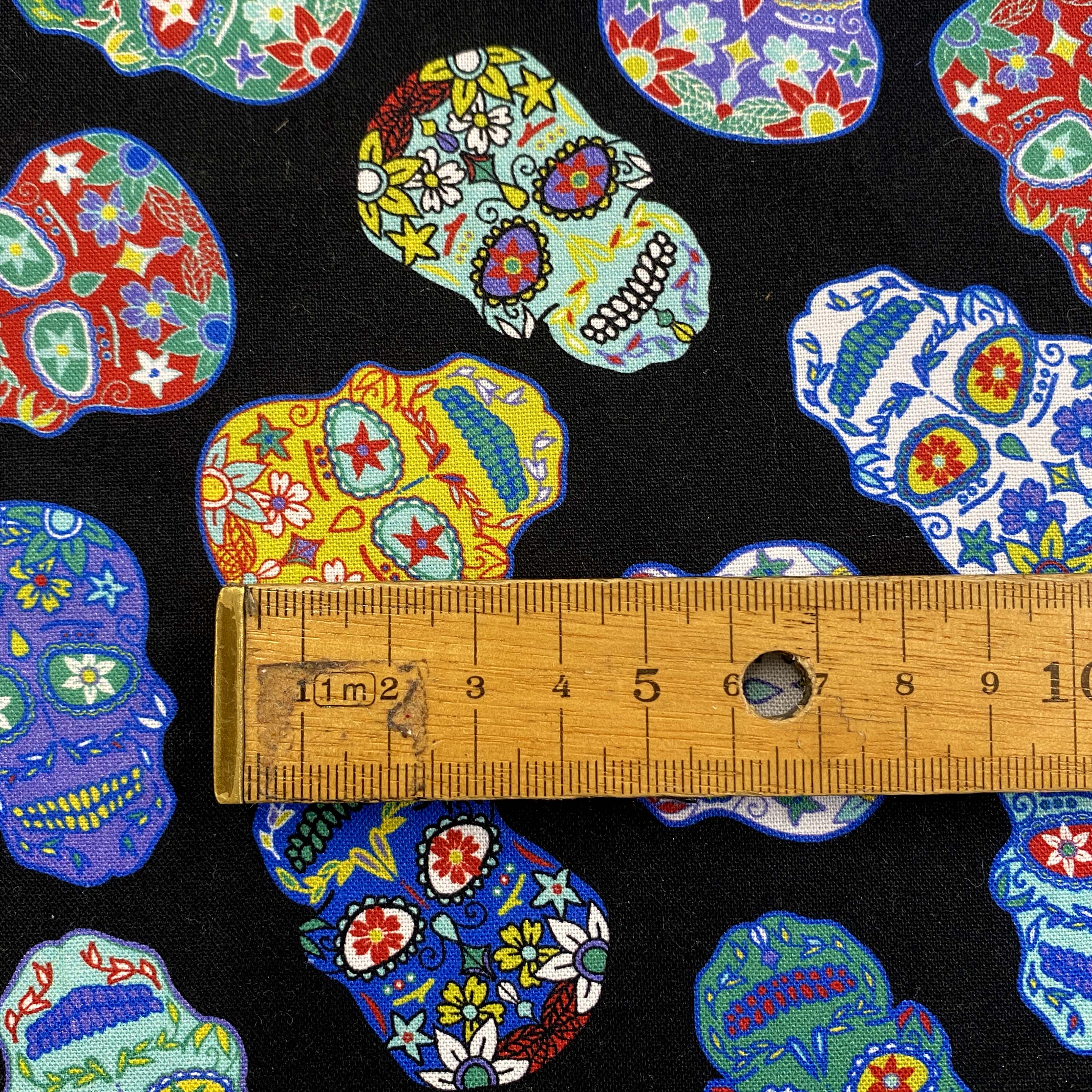 Mexican Skulls - Black