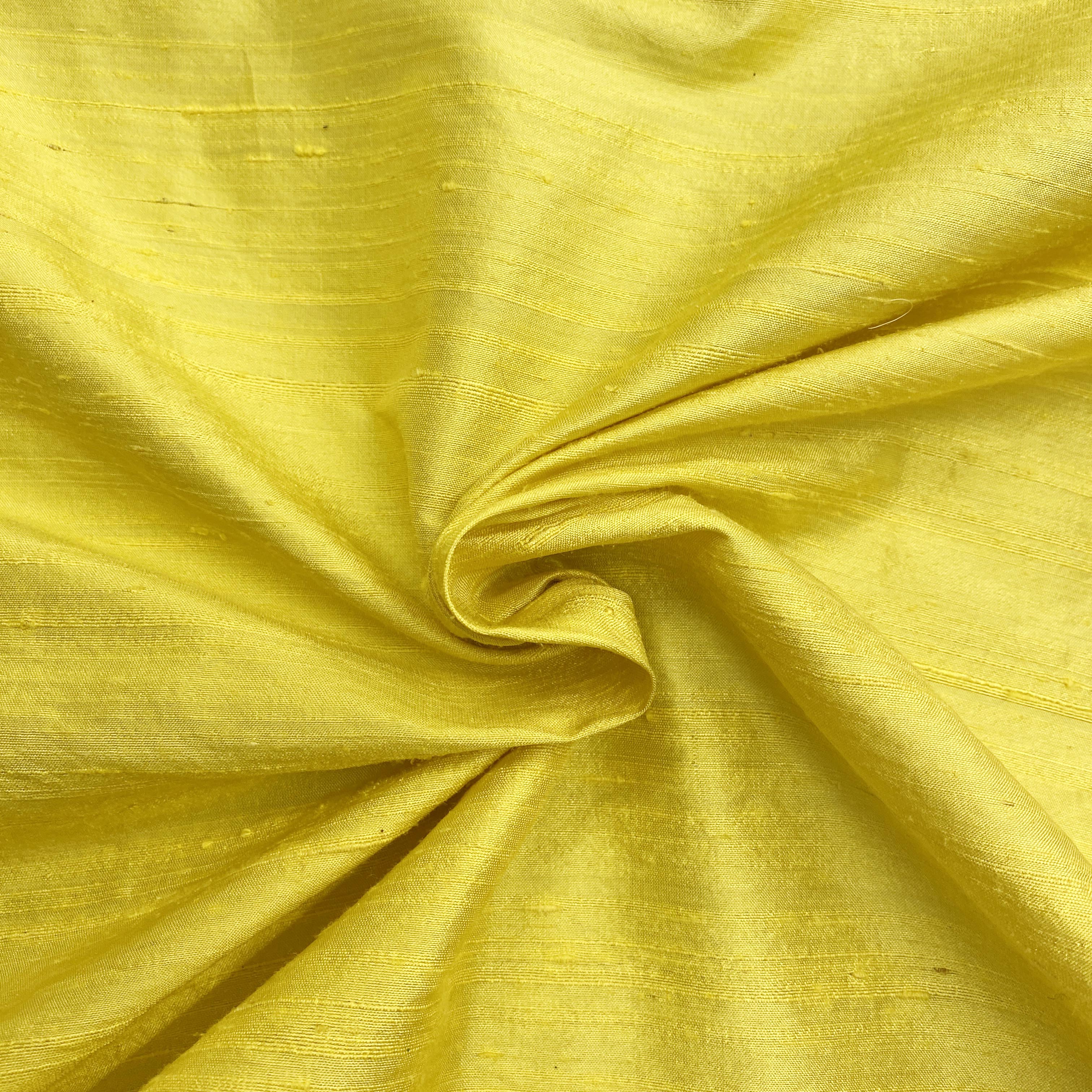 Sunflower Yellow Shantung