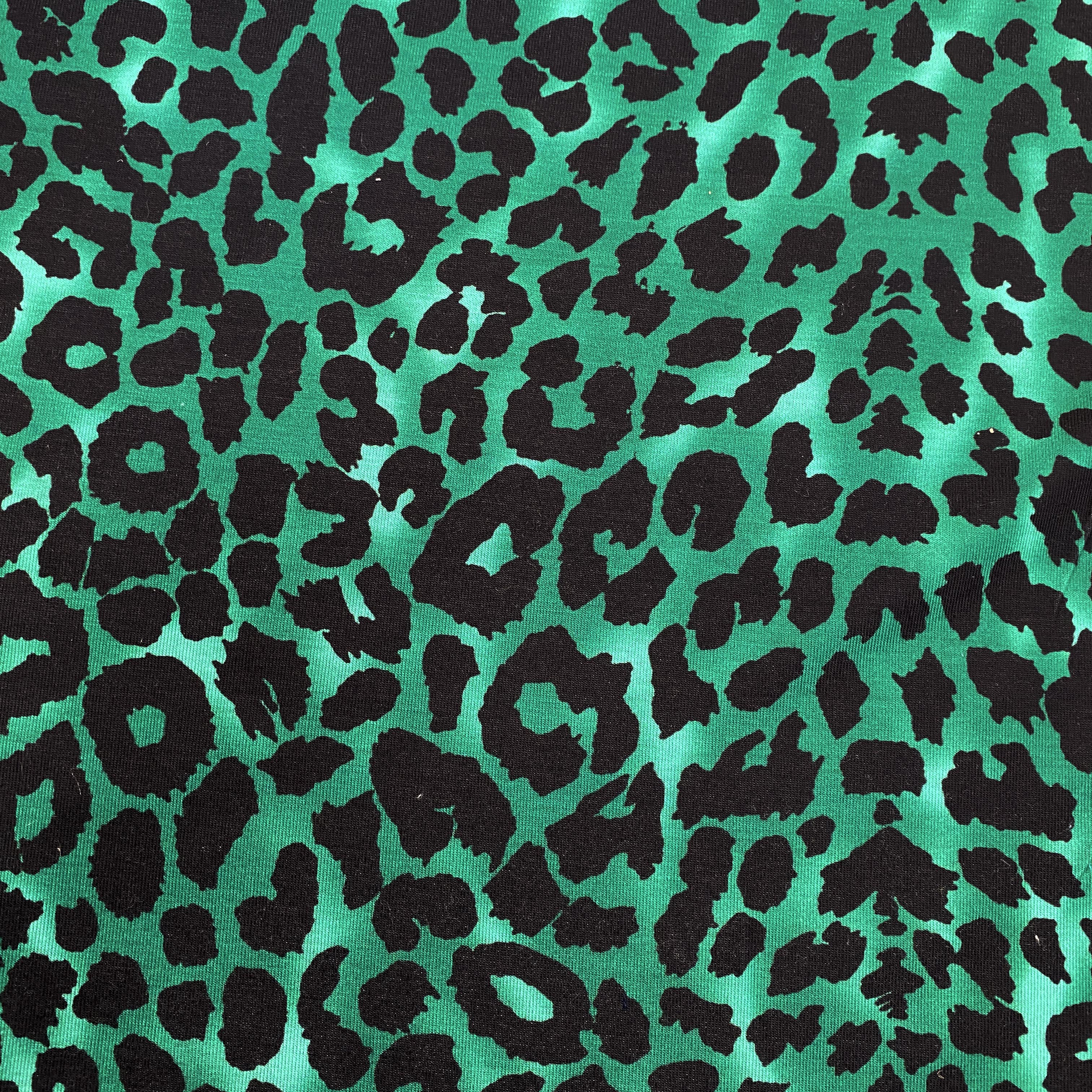 Green Leopard Jersey