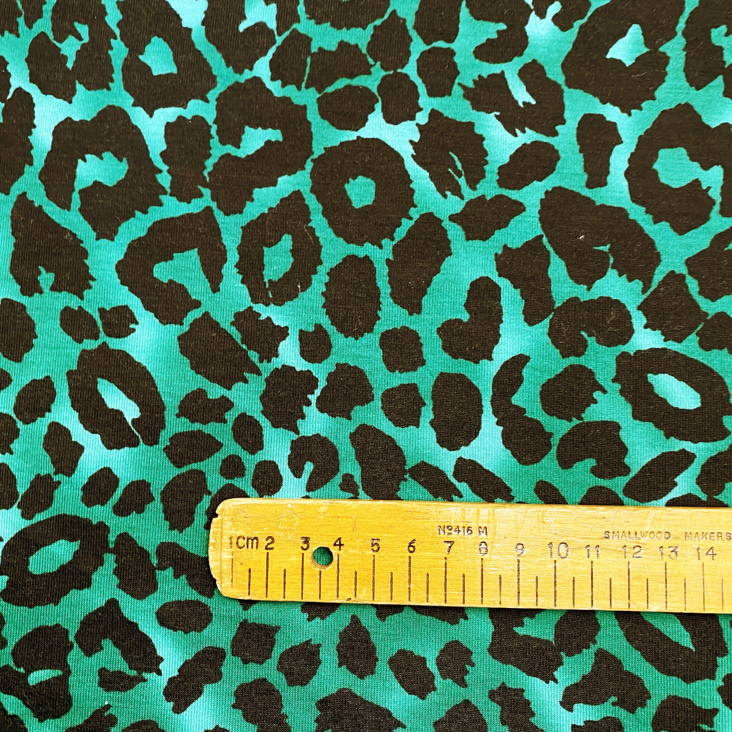 Green Leopard Jersey