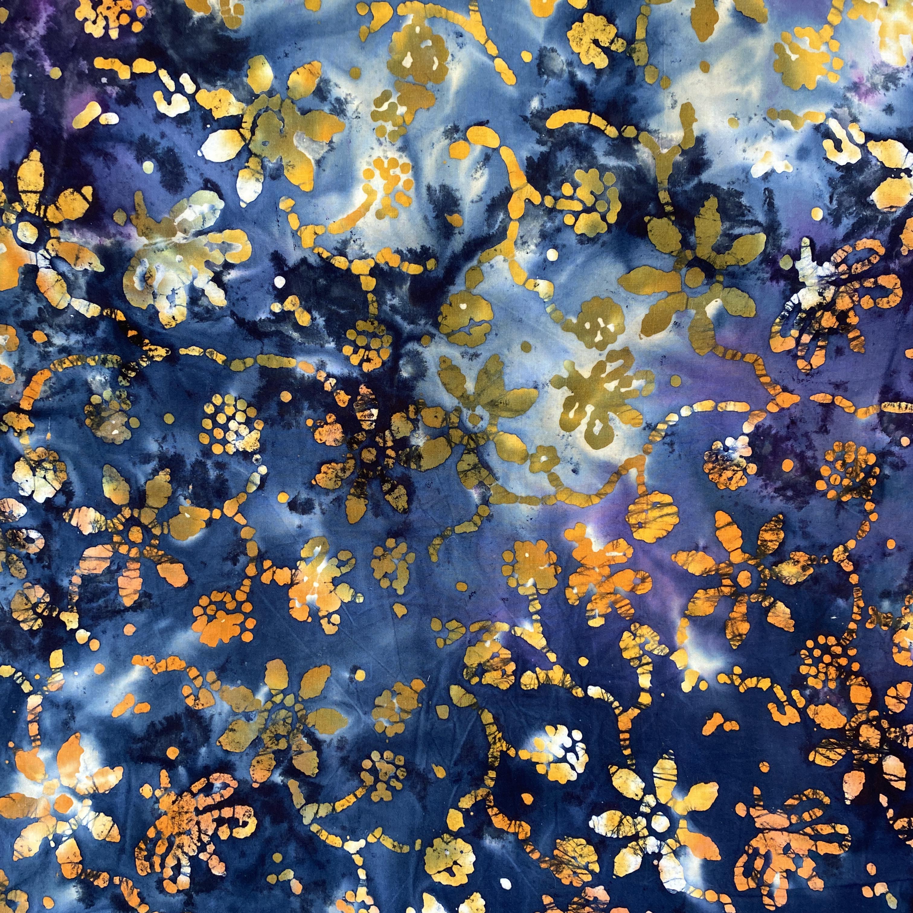 Batik - Blue Orange