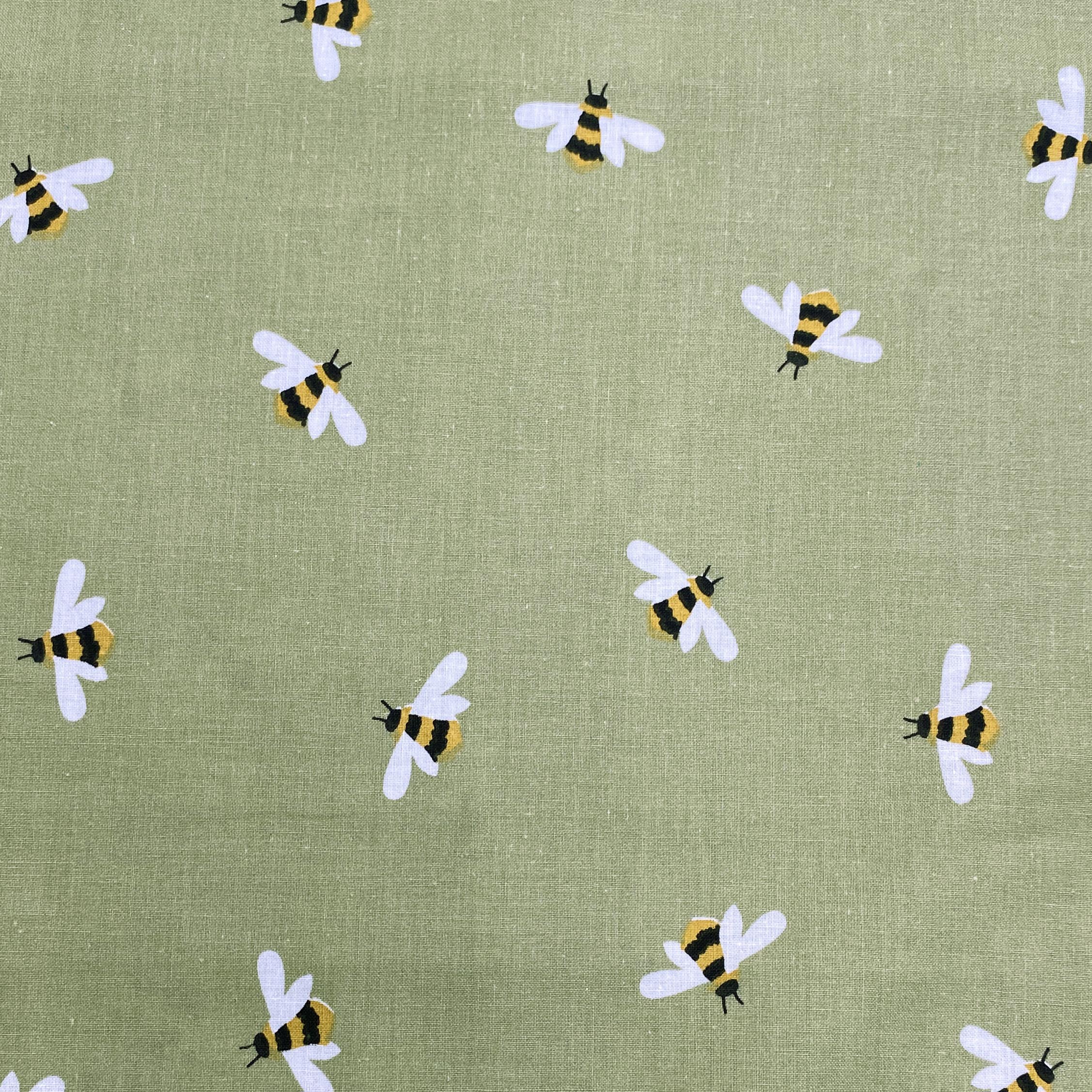 Buzzing Bees Green