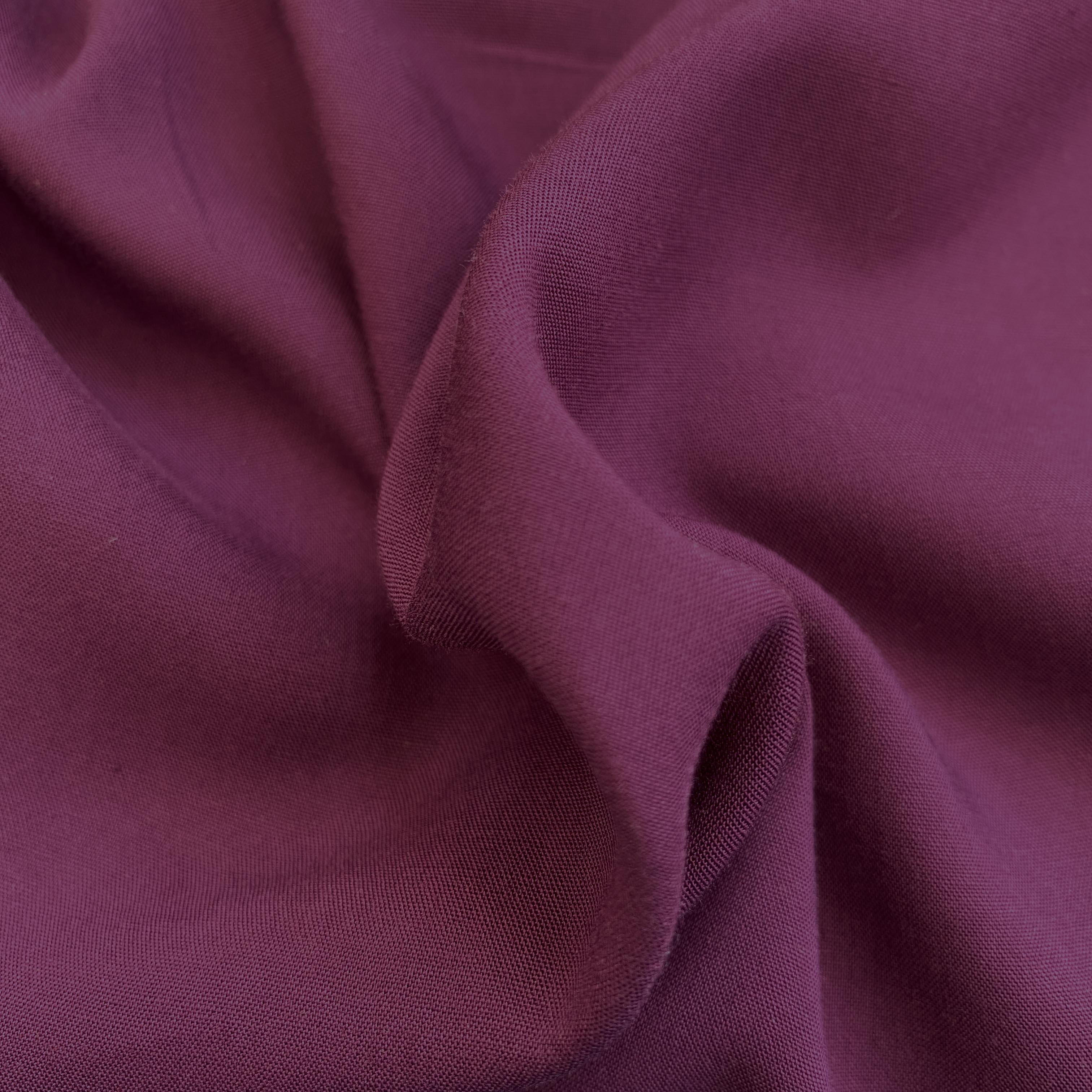 Viscose Purple Aubergine
