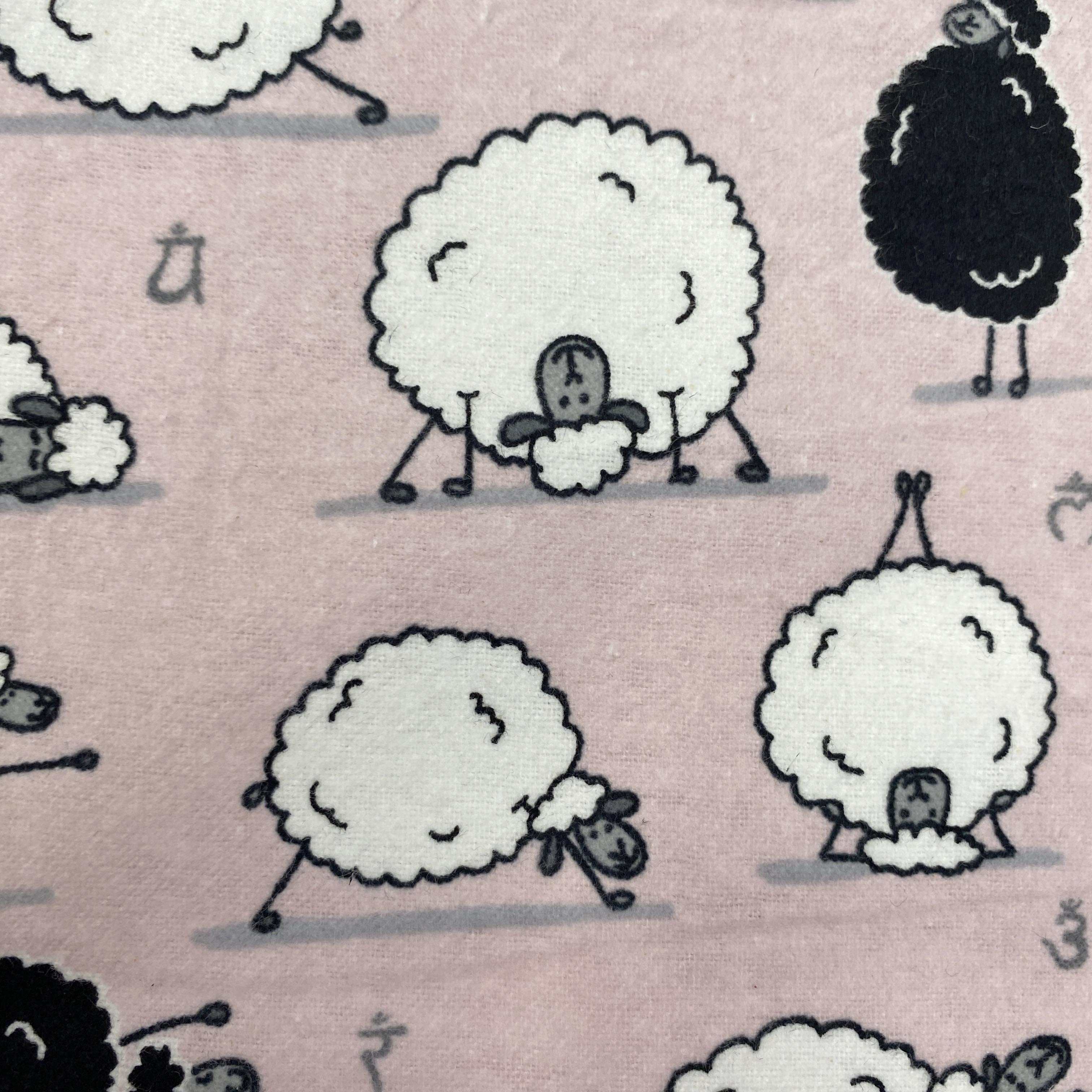Yoga Sheep - Baby Pink