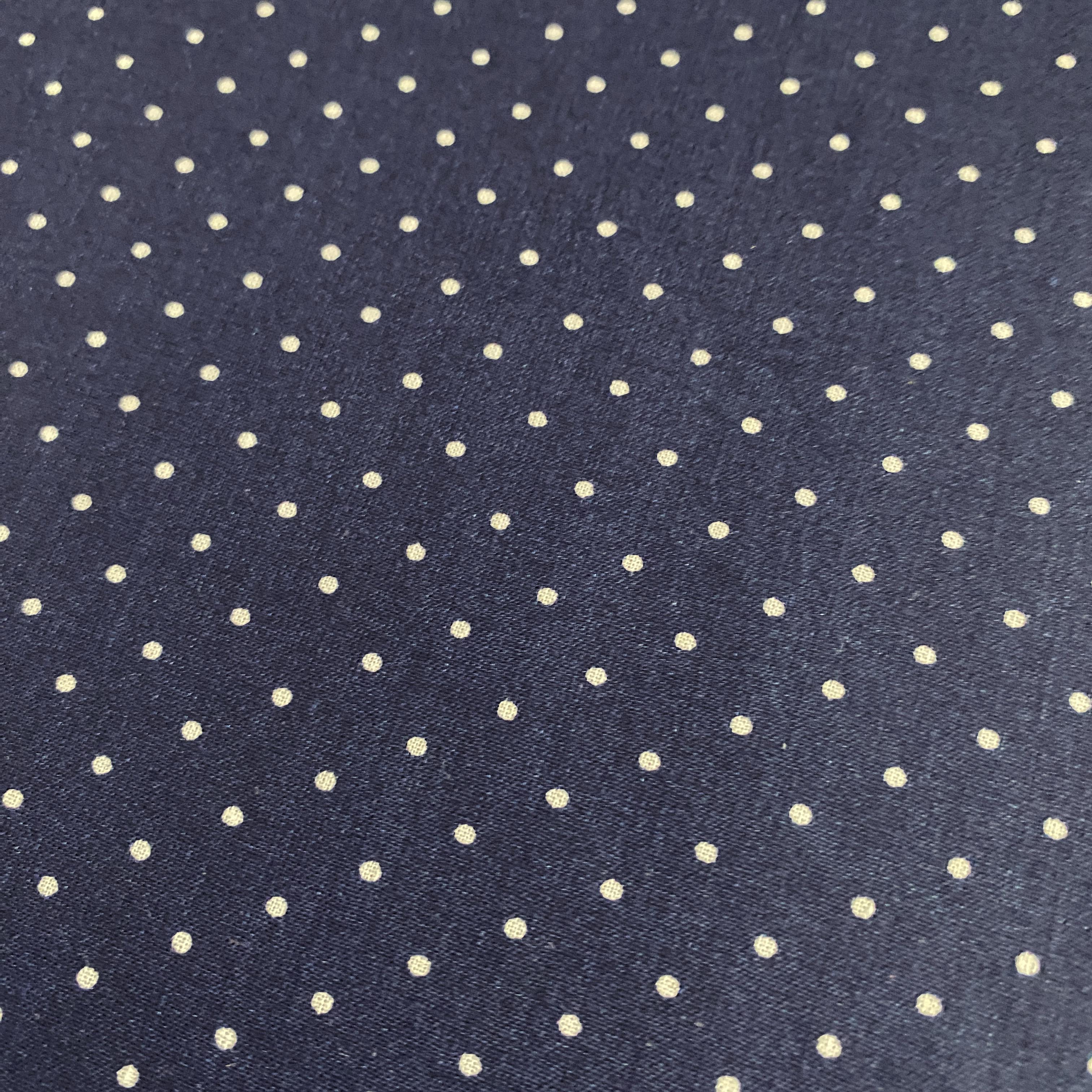 Polkadot Navy Blue
