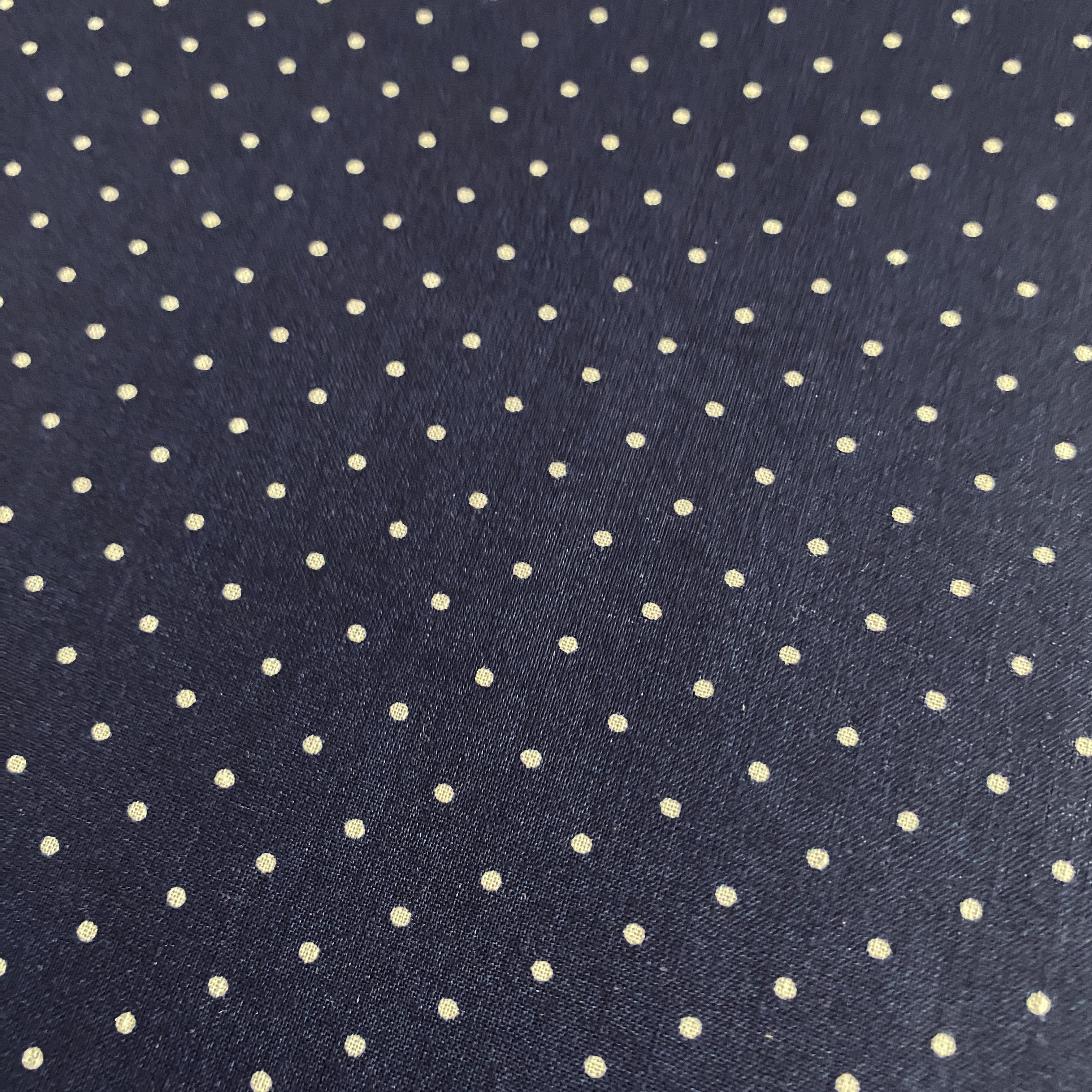 Polkadot Navy Blue