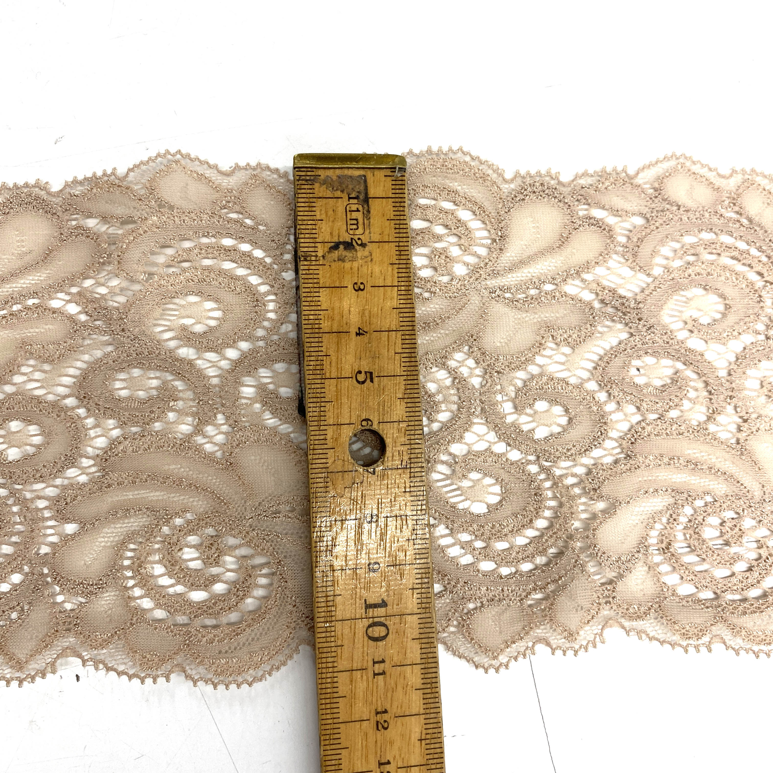 Nude Lace Trimming Width 11.5cm