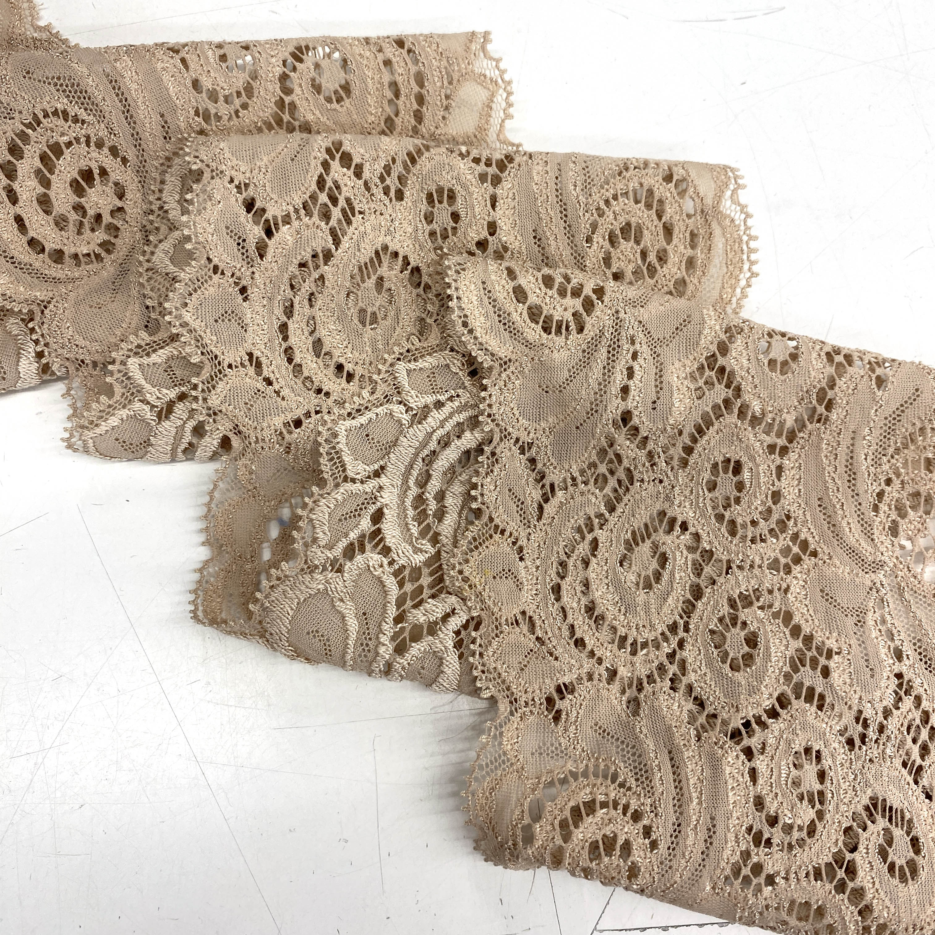 Nude Lace Trimming Width 11.5cm