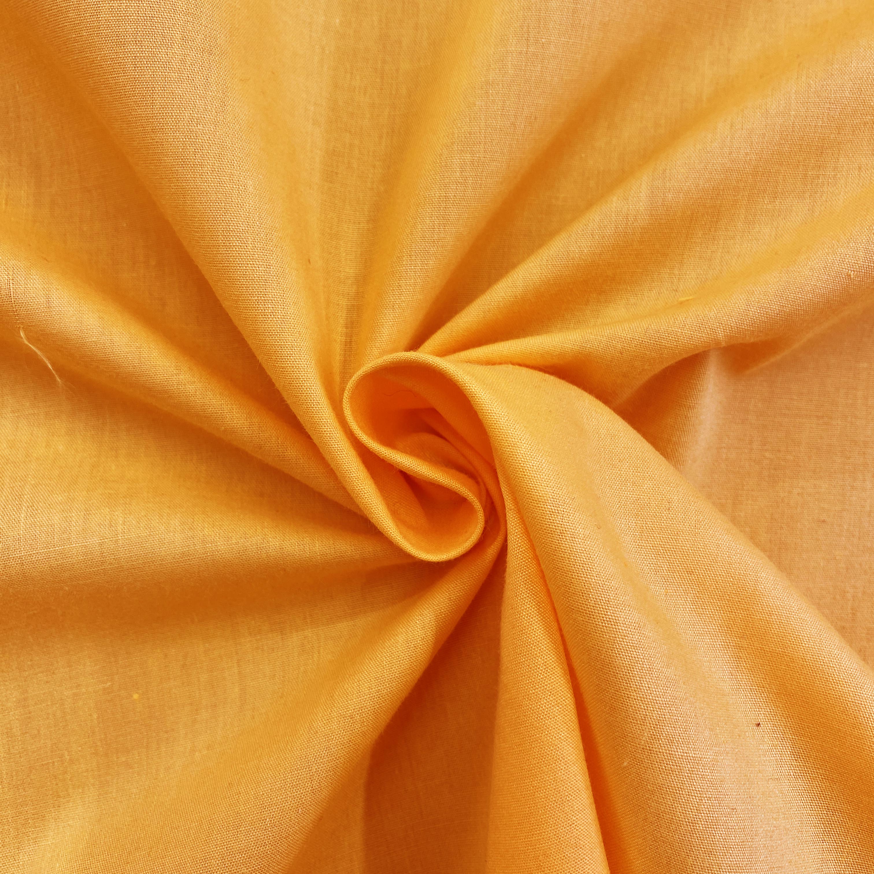 Orange Poly Cotton