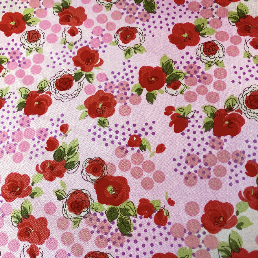 Cotton Poplin - Roses
