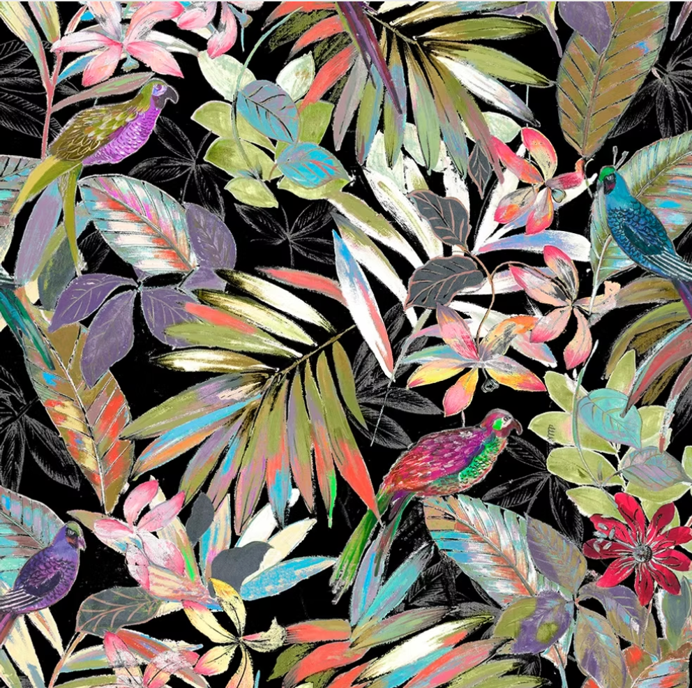 Aviary - Onyx - 140cm x 110cm