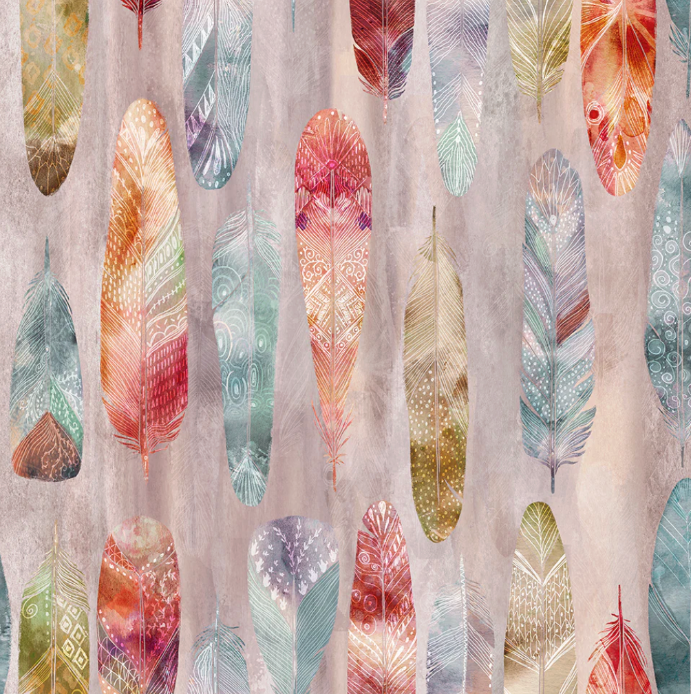 Quill Blush - 140cm x 330cm