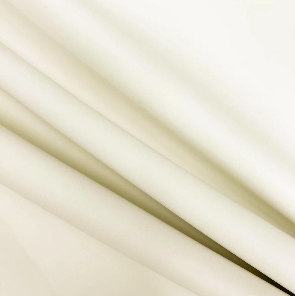 Ivory Poly / Cotton Curtain Lining 50/50
