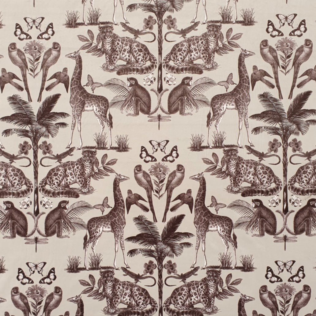 Whipsnade - Sepia - 139cm x 140cm