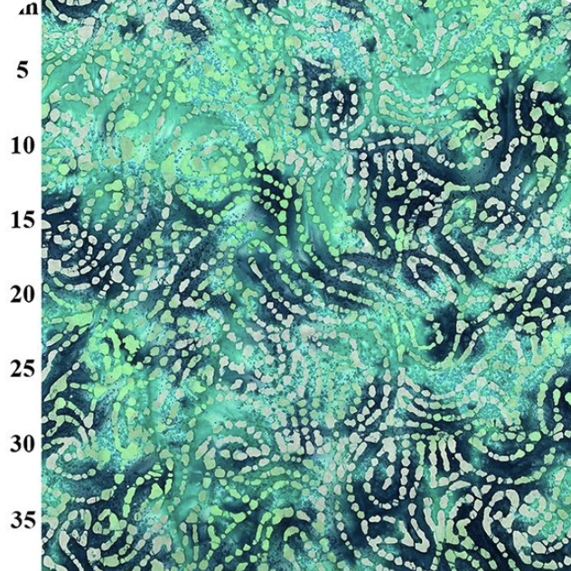 Batik - Blue Green