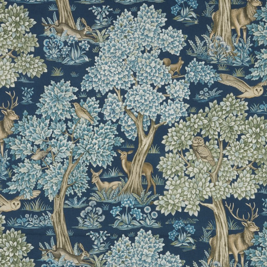 Woodland Retreat Sapphire - 139cm x 210cm