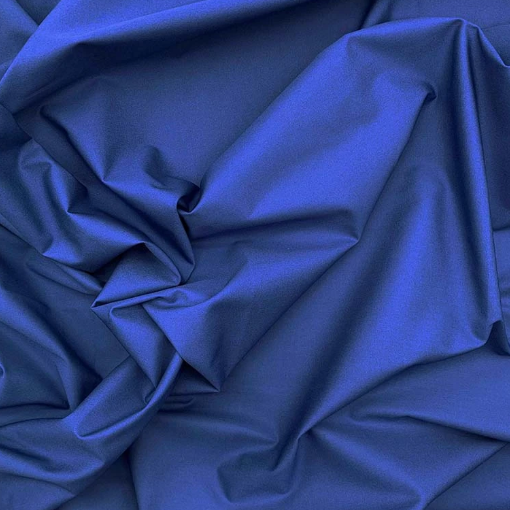 Cotton Poplin Copen Blue