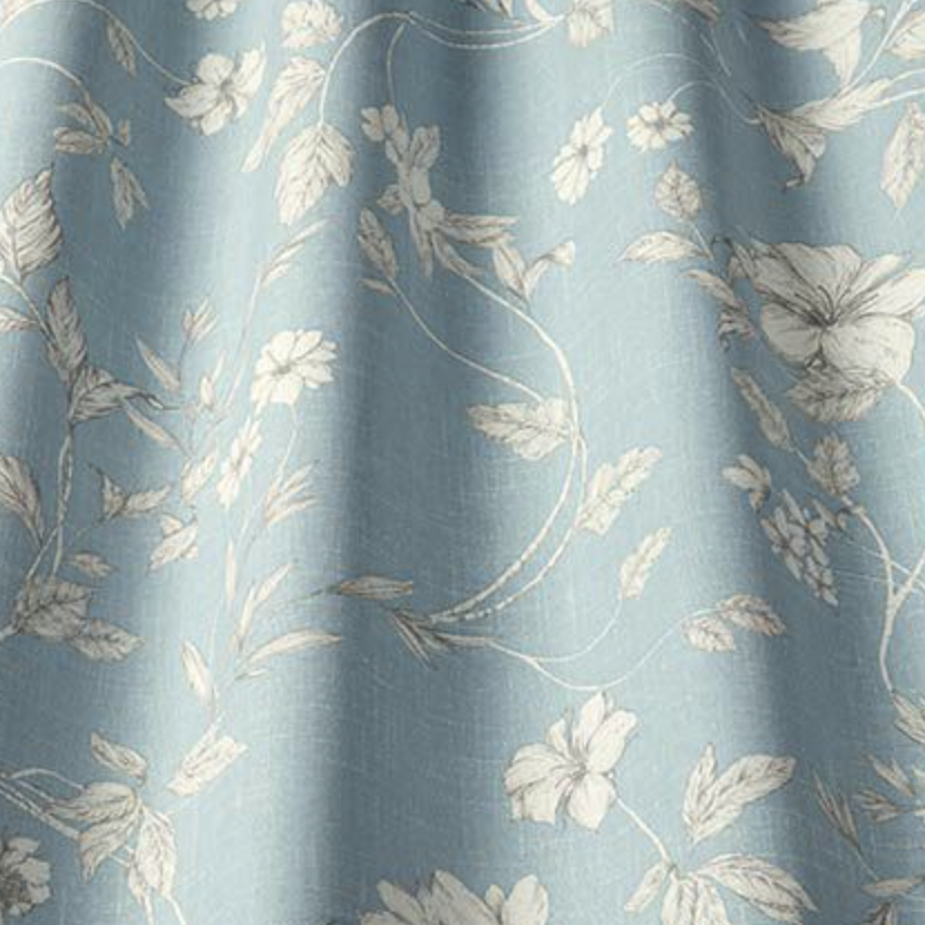 Etched Vine - Wedgewood - 139cm x 260cm