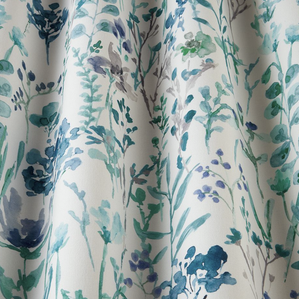Wild Flowers Colbalt - 139cm x 240cm