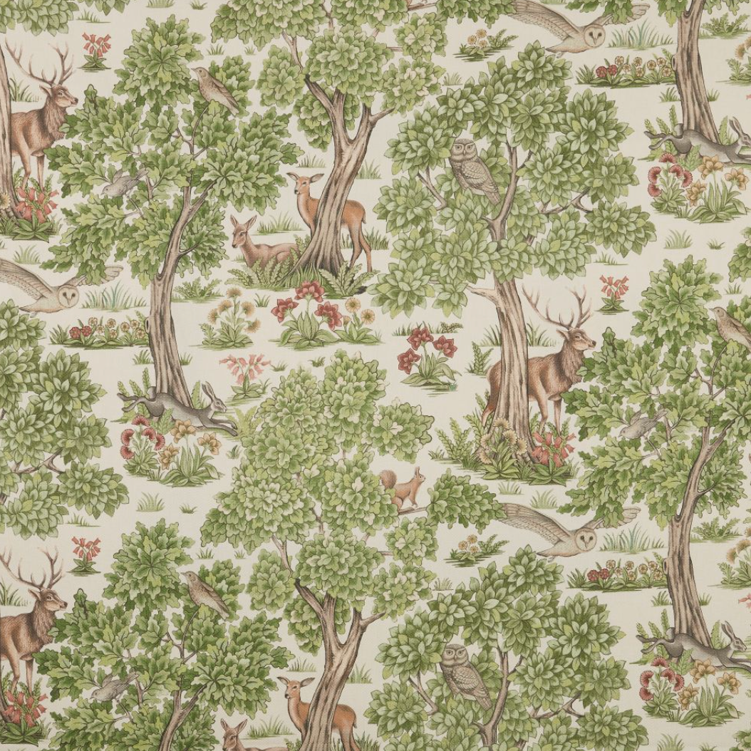 Woodland Retreat - Sage - 139cm x 200cm