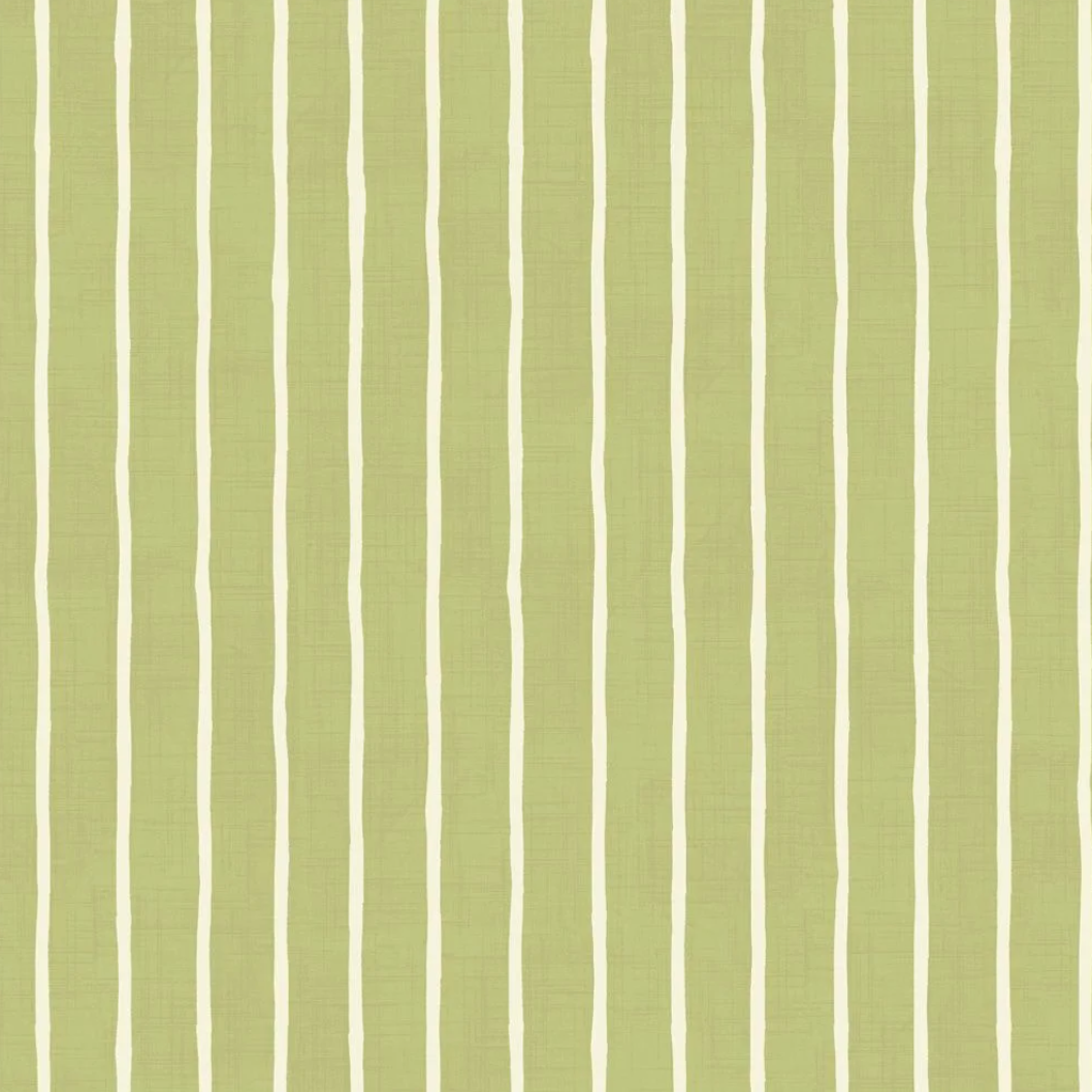 Pencil Stripe - Pistachio - 150cm x 80cm