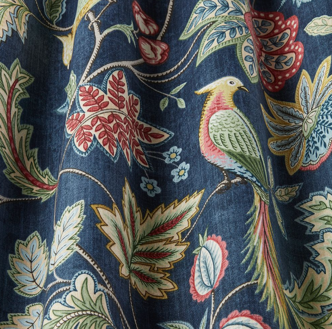 Chanterelle - Navy - 139cm x 150cm
