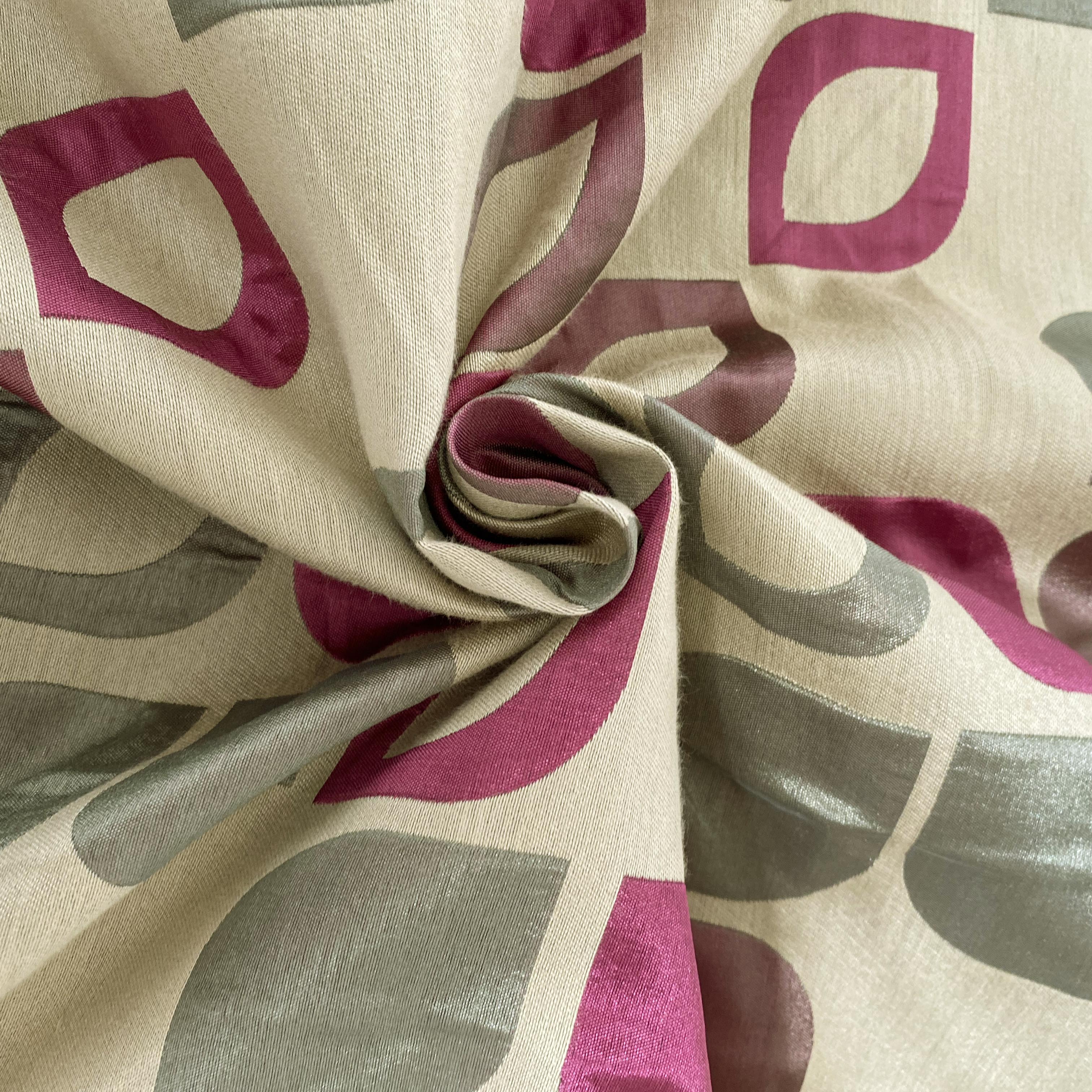 Retro Pink Gold Leaves