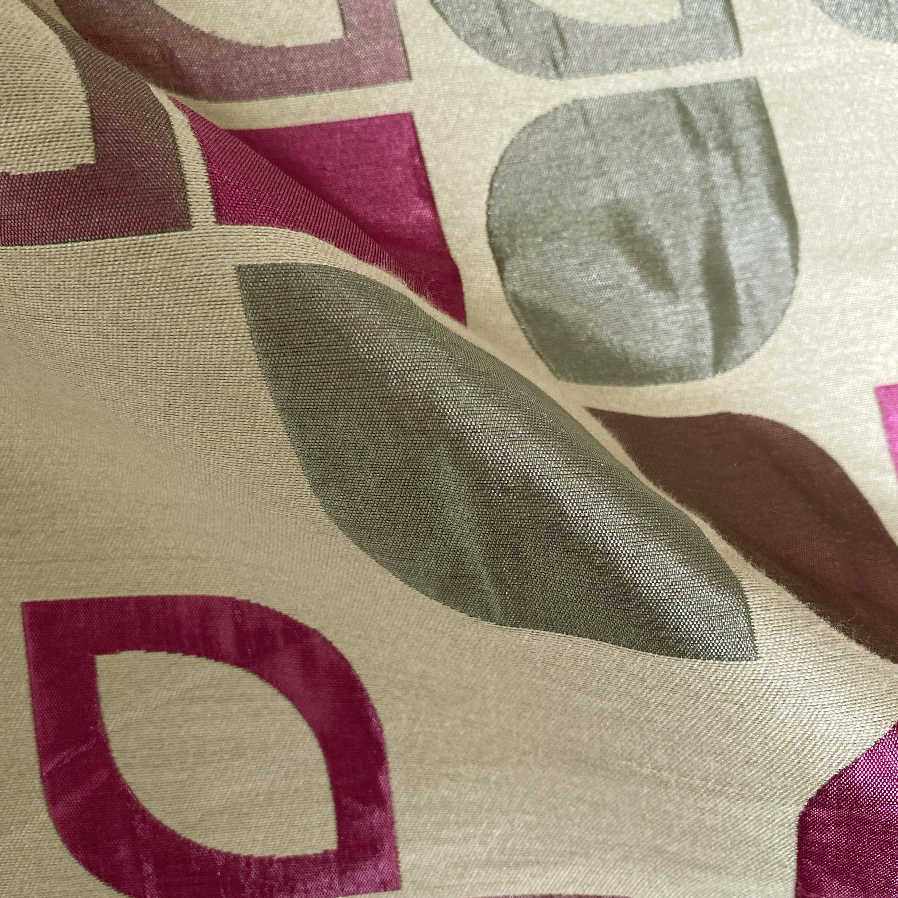 Retro Pink Gold Leaves