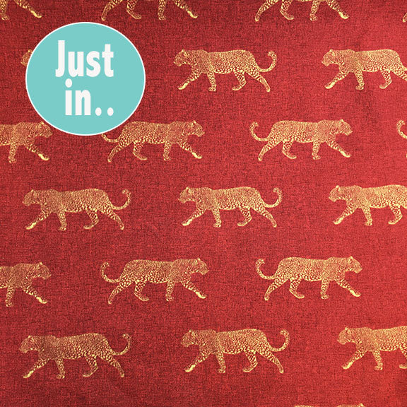 Leopard Panama - Burnt Orange