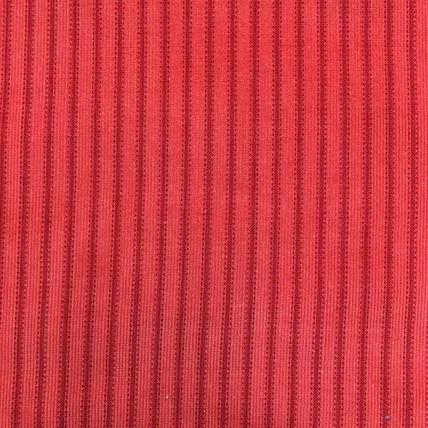 Babycord - Brick Red Stripe